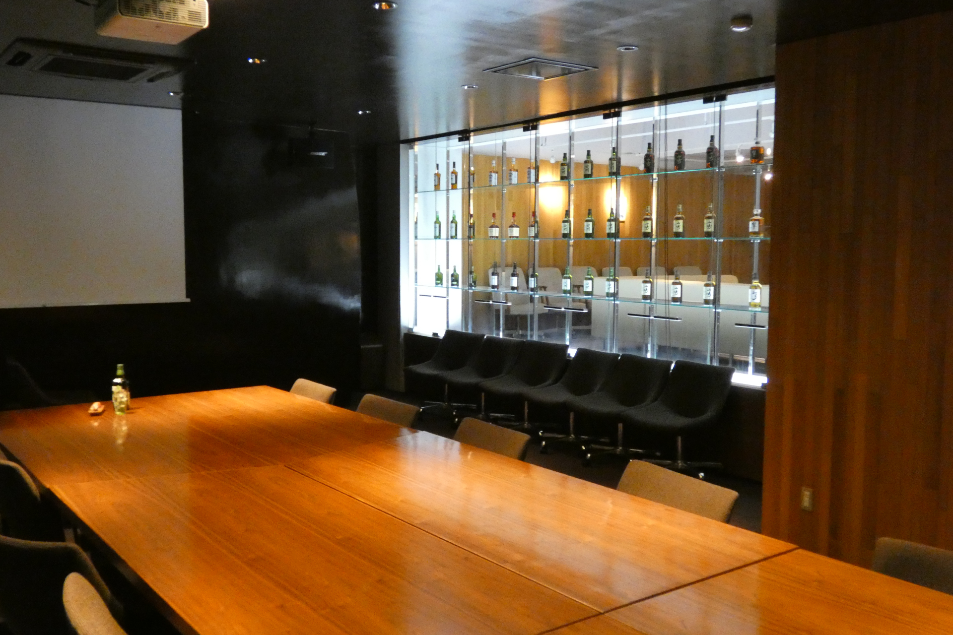 プレステージツアーで使用されるテイスティングルーム