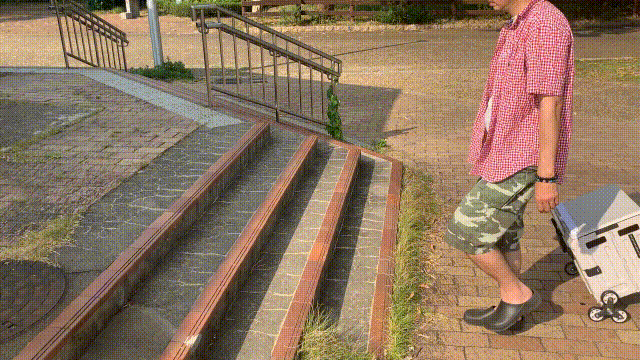 段差を乗り越えられるホイール