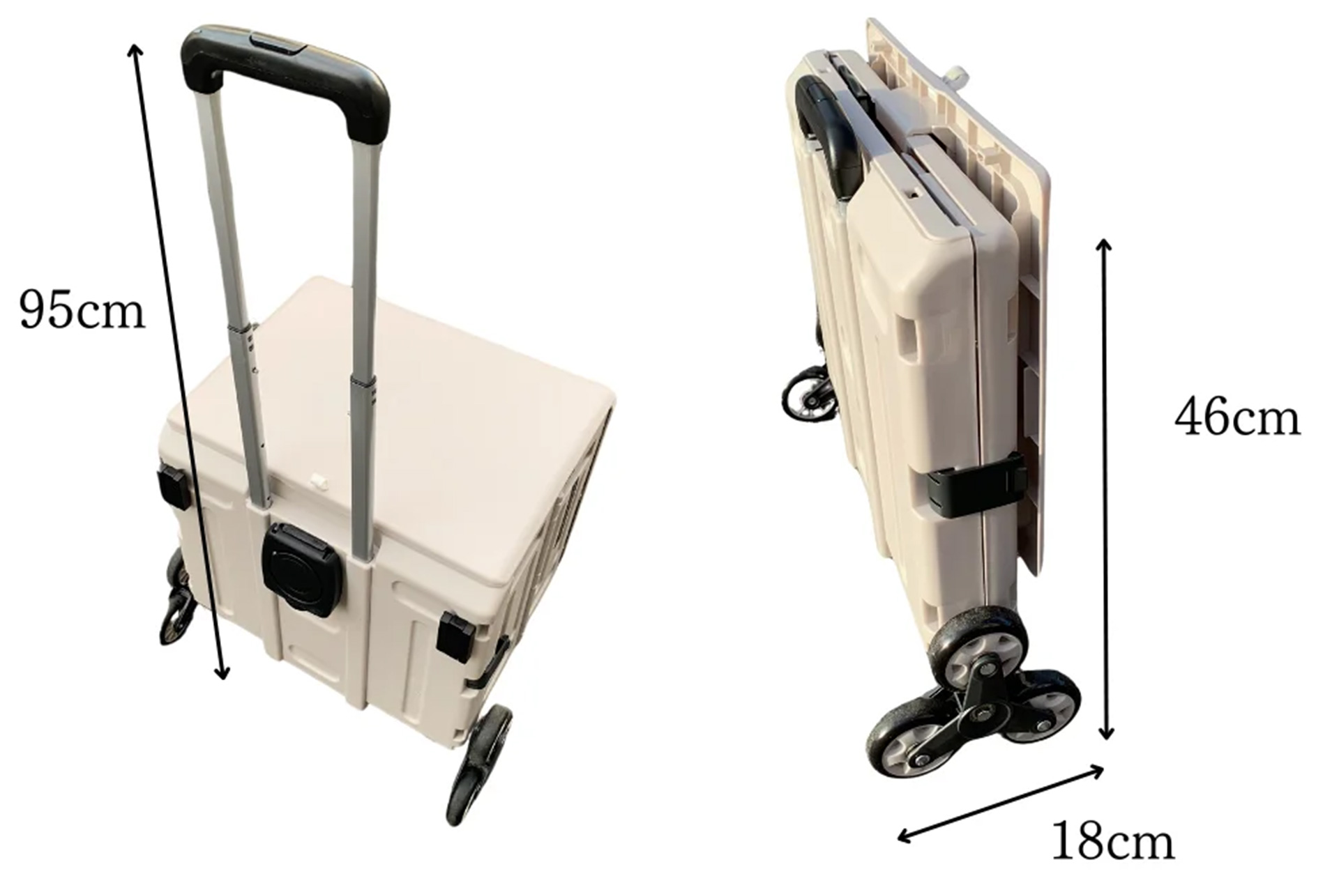 折りたたんだサイズ