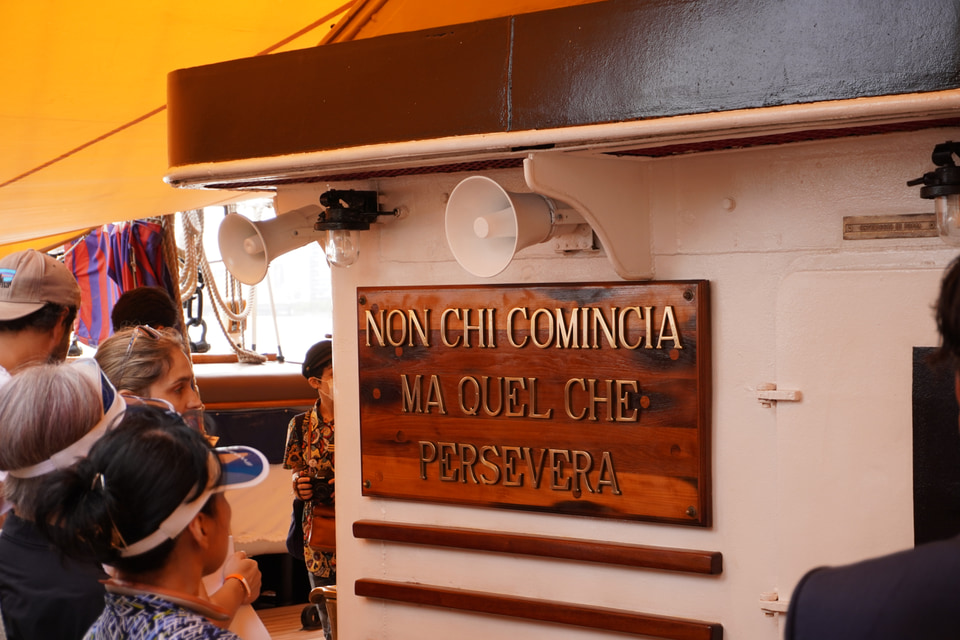 イタリア海軍の帆船「アメリゴ・ヴェスプッチ号」乗ってきた！ 旅行