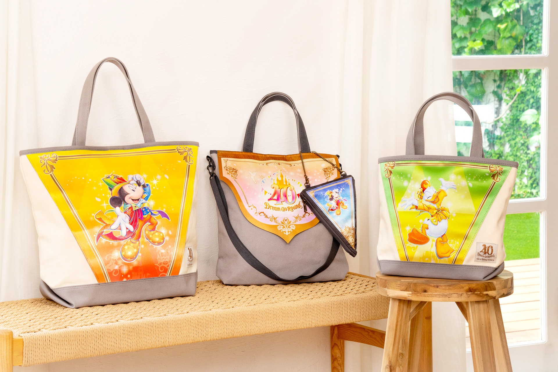 東京ディズニーリゾート開園40周年の記念バナーをリサイクルしたアイテムが誕生！