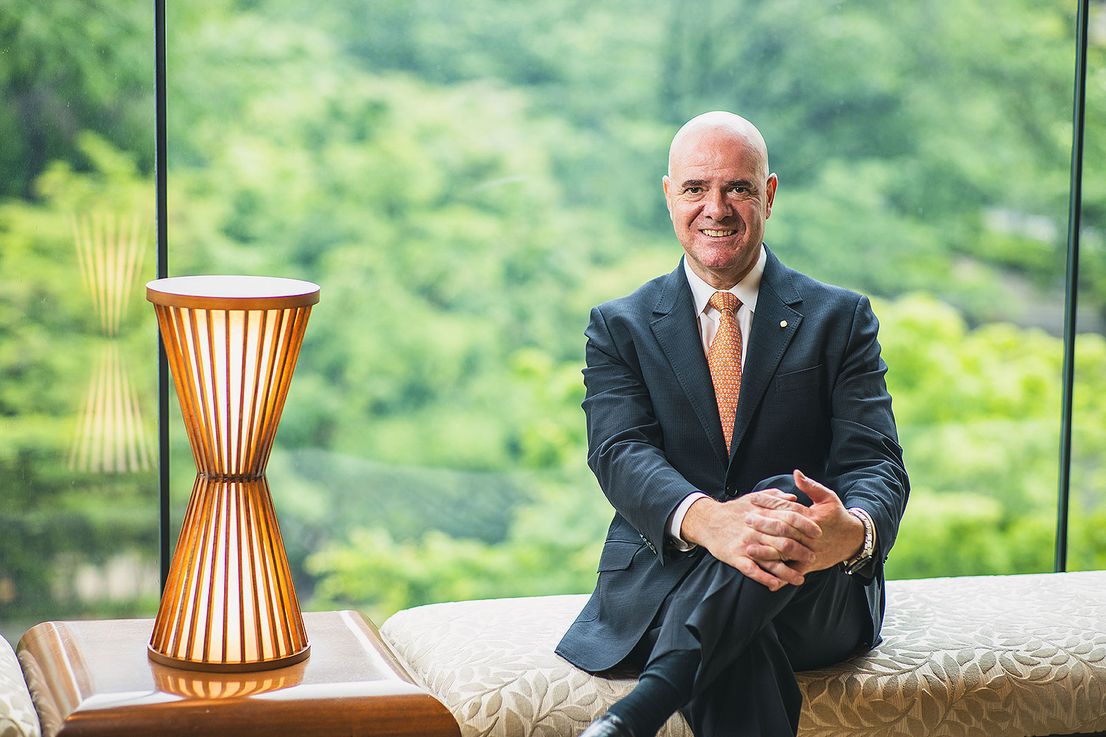 インターコンチネンタルホテル大阪 総支配人のジェローム・パラコールさん