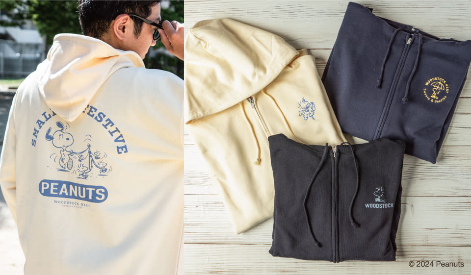 スヌーピーの親友「ウッドストック」が主役！ 秋のお出かけに使えるT