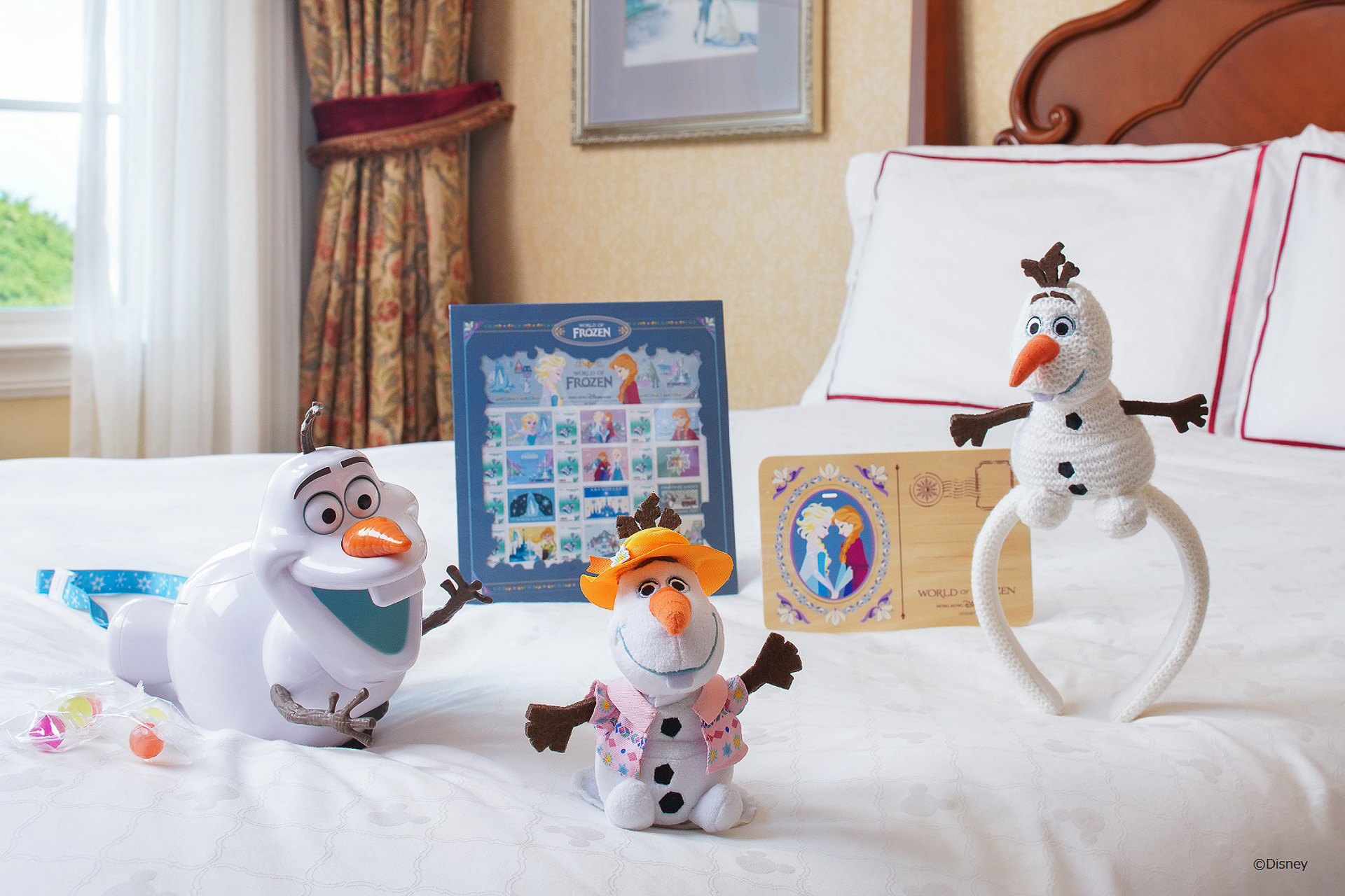 記念品が手に入る「ワールド・オブ・フローズン」インルーム・サプライズ