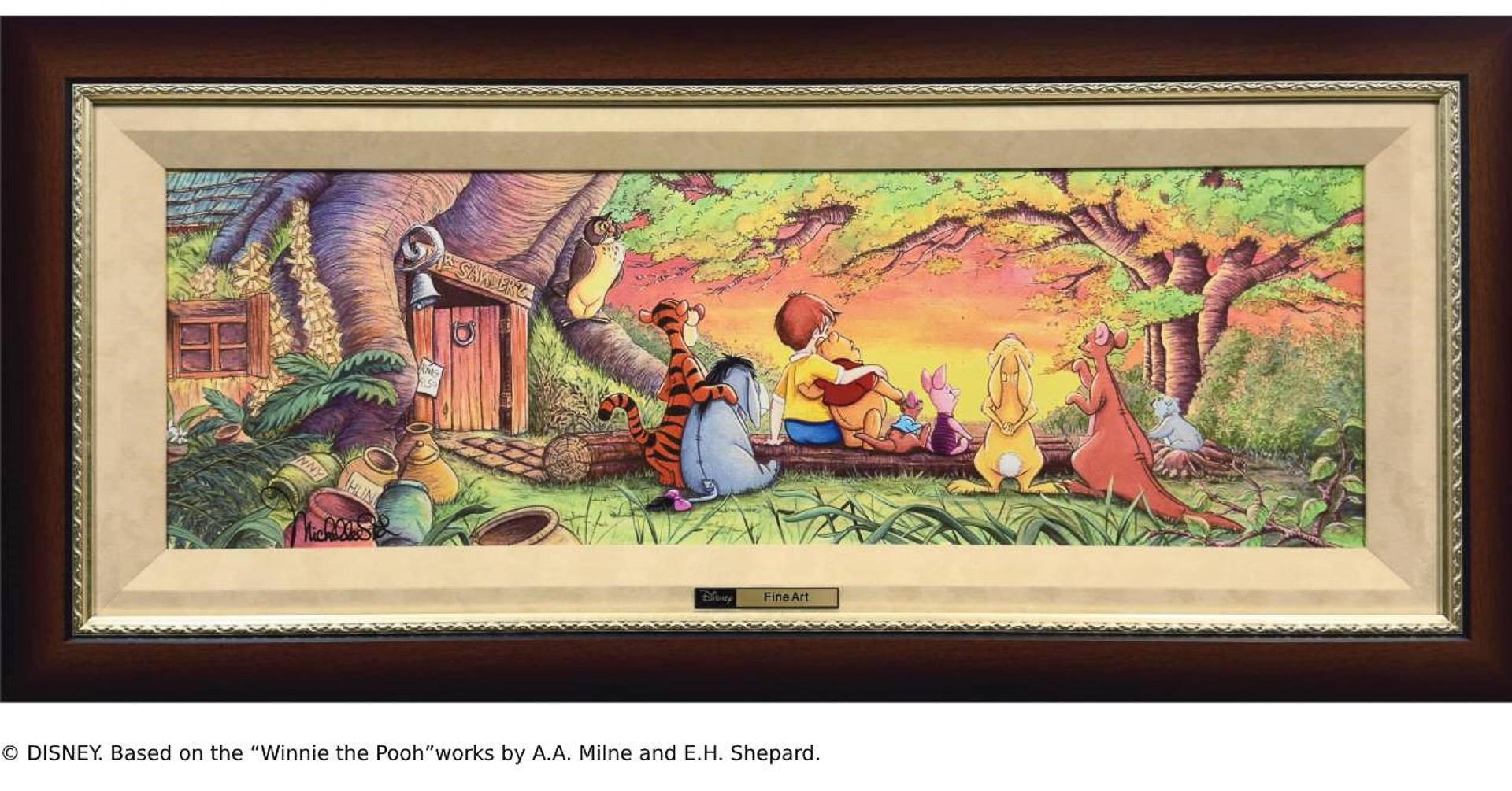 「Sunset in the Woods」（48万1800円）