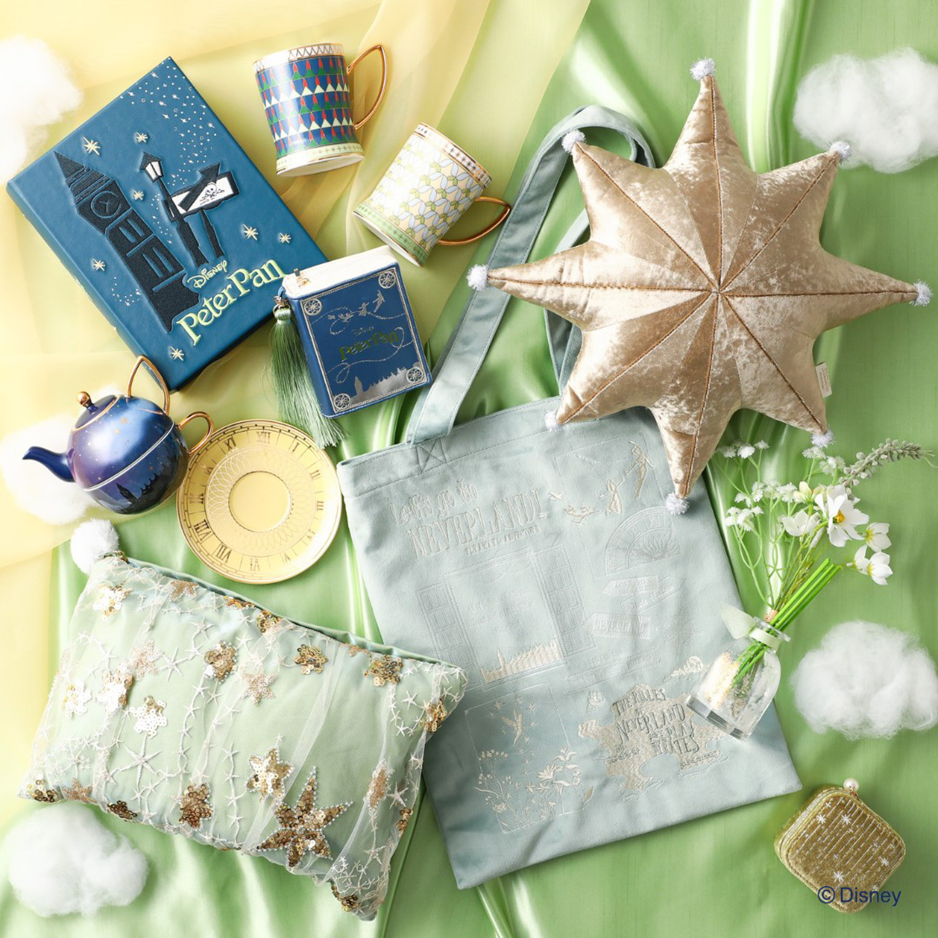 「ピーター・パン」をイメージしたアイテムたち