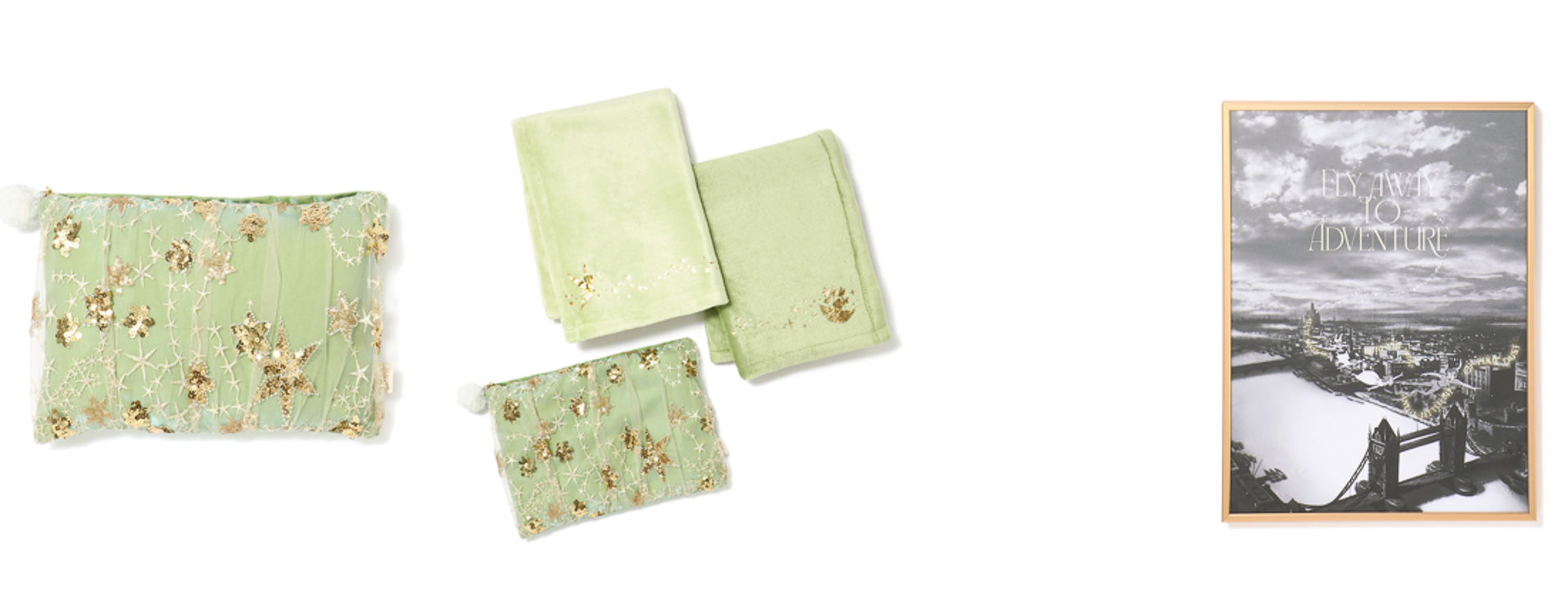 「ピーター・パン/ペアスロー」（5500円）、「アートボード」（4800円）