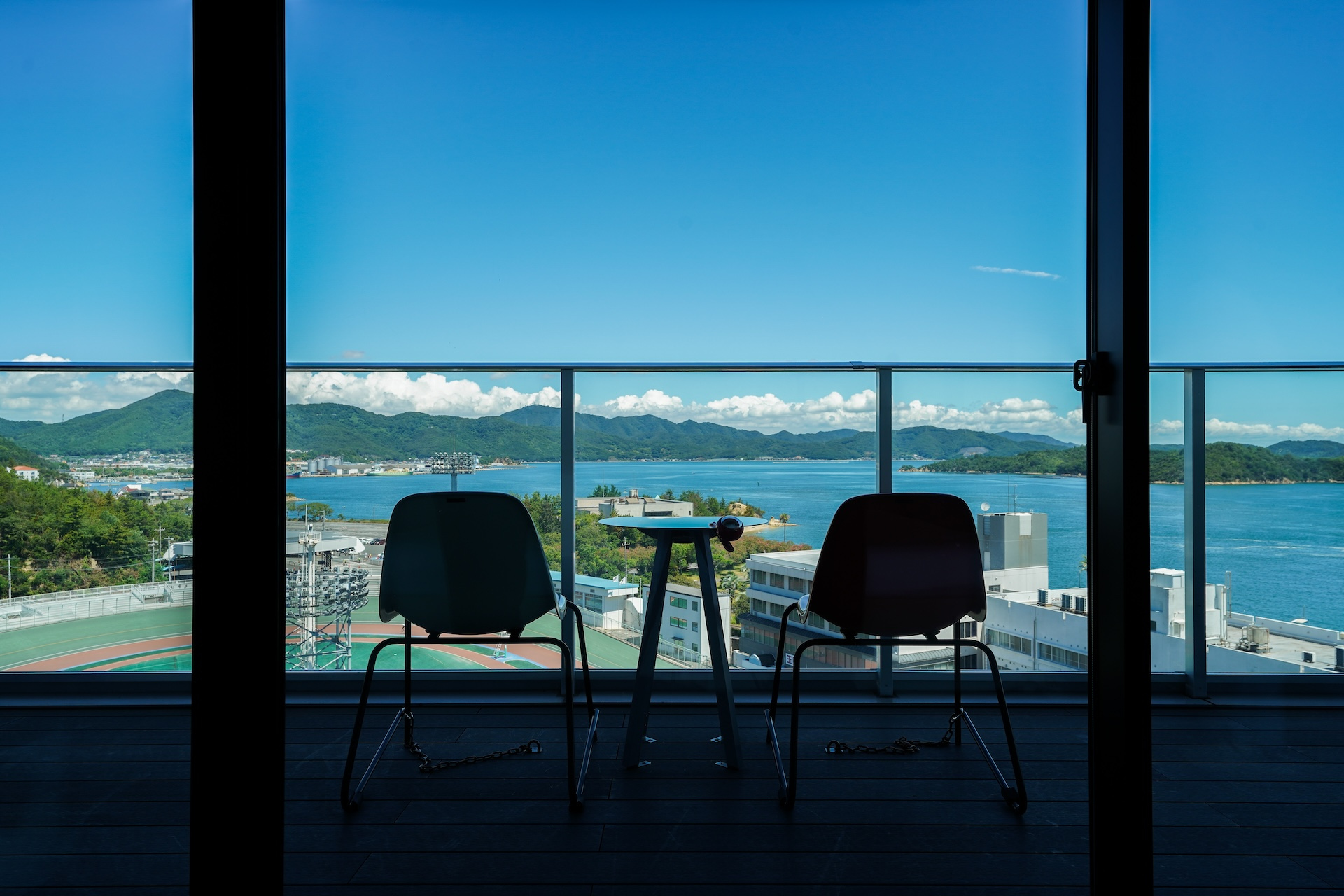 スイートルームからの眺め