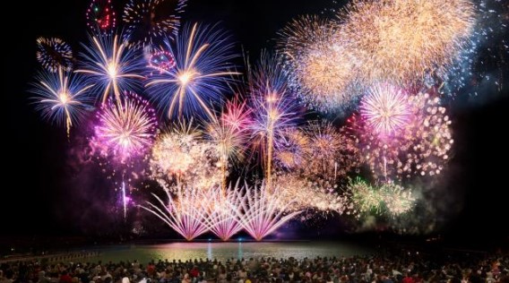 ハロウィーンナイト花火