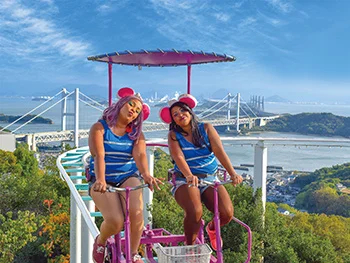 3位「鷲羽山ハイランド スカイサイクル」