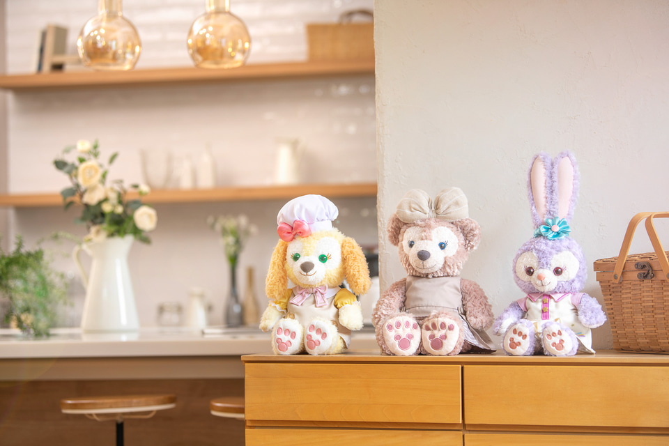 ダッフィー＆フレンズ コスチューム7枚+ぬいぐるみ1体まとめ売り ダッフィー&フレンズの「ぬいぐるみコスチューム」が新登場