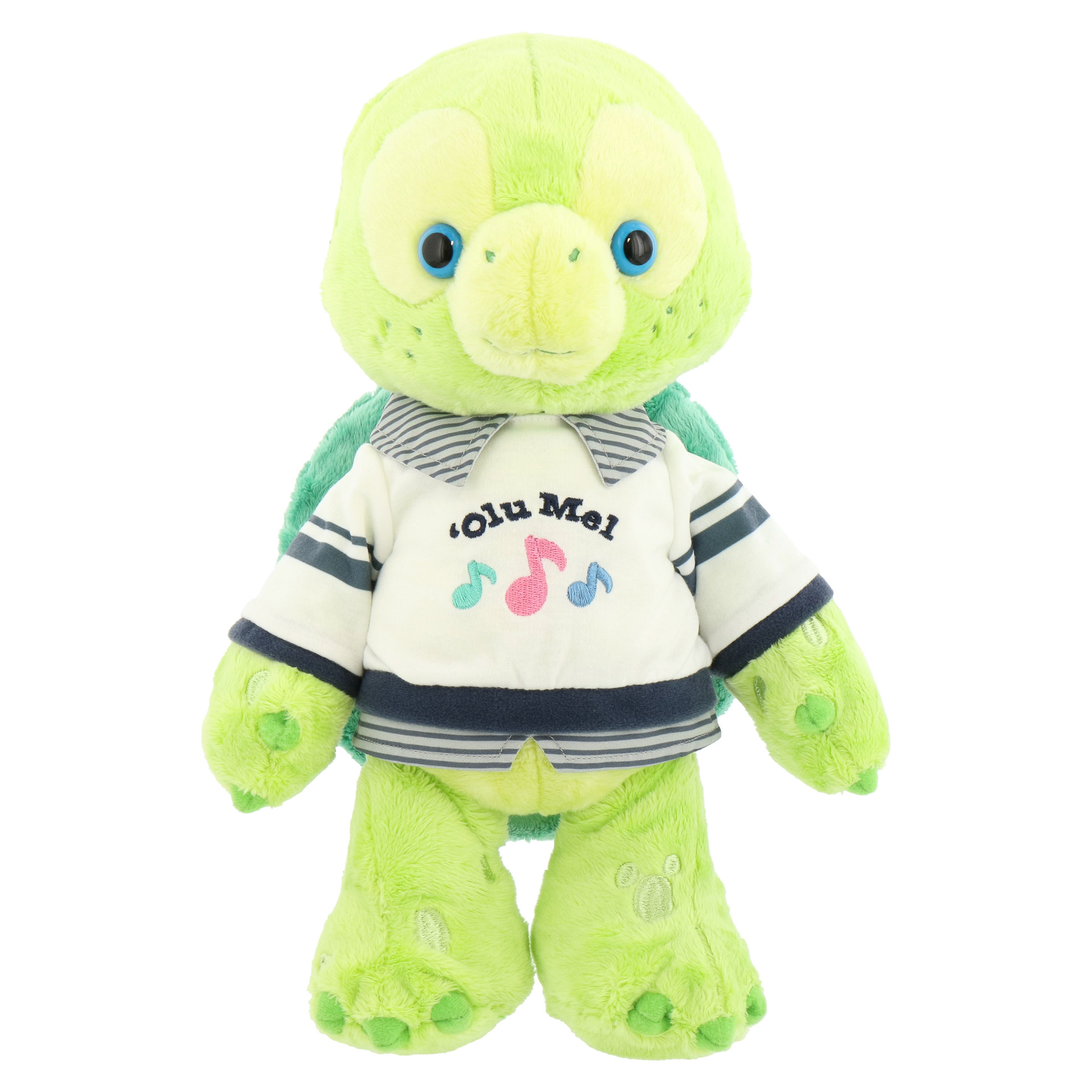 マリン風のシャツには'olu Meiの言葉と音符を！