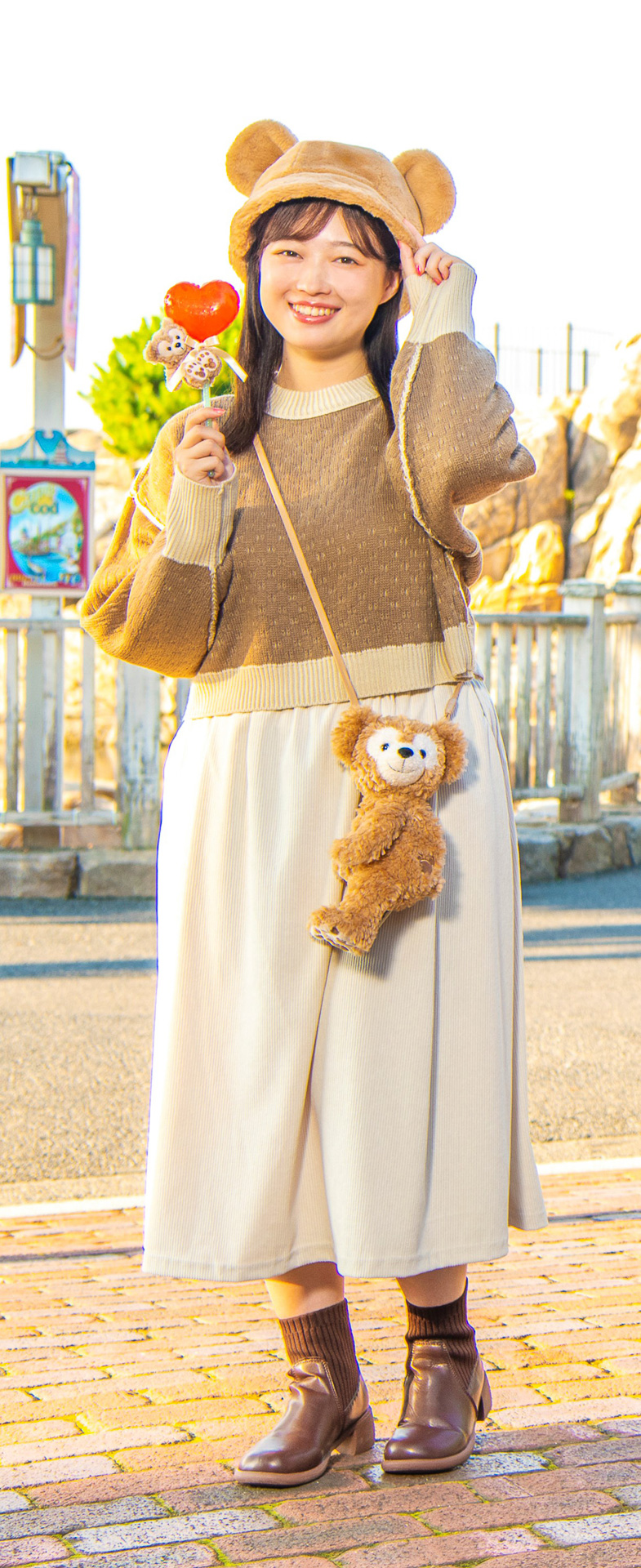 ダッフィー＆フレンズ、それぞれのキャラをイメージしたコーデでパークを楽しもう！