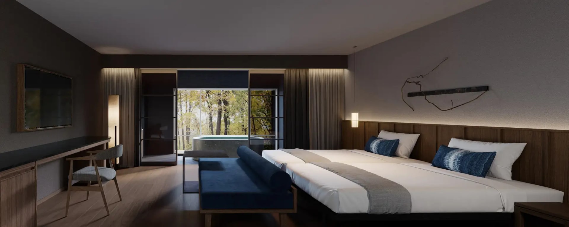 客室「スーペリアツイン」