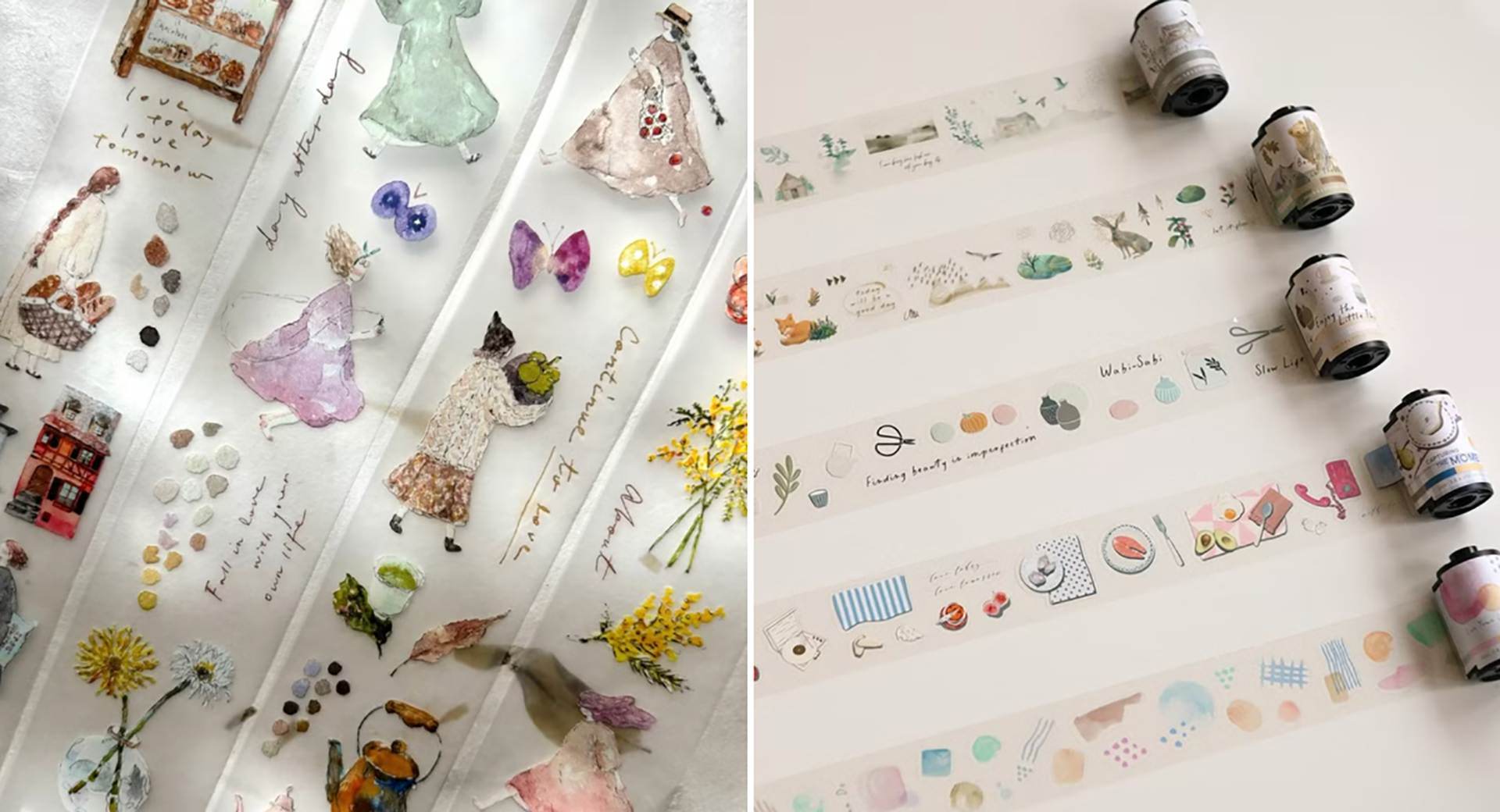 PETテープ100種類以上を用意