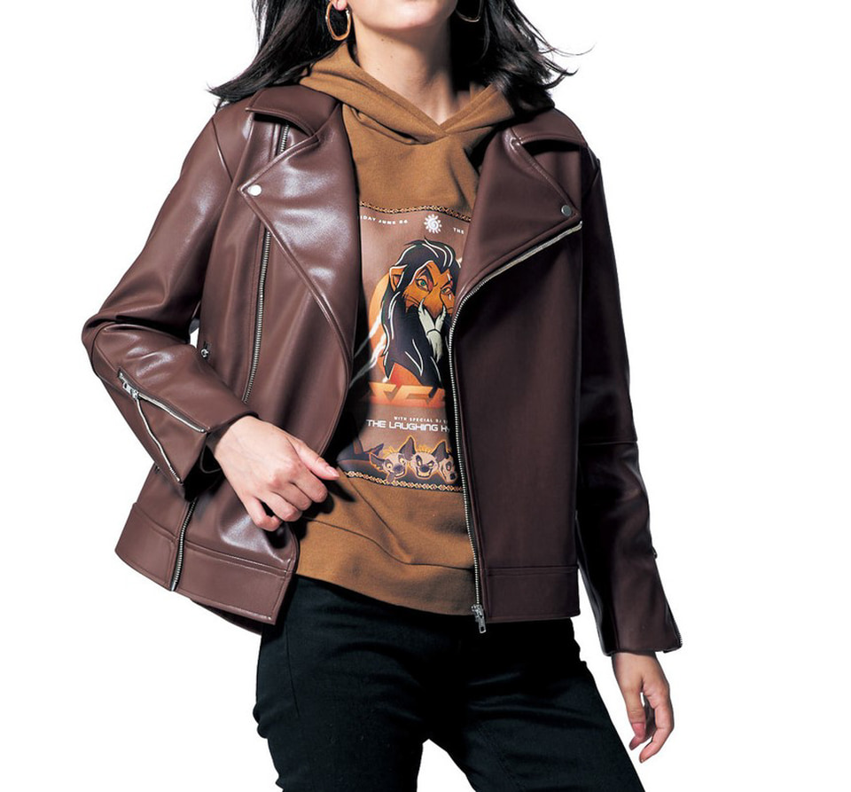 ディズニーヴィランズのスカーをフィーチャー！ ライダースや総柄