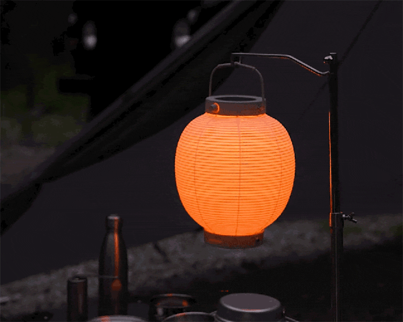 ろうそくのように光が揺れる