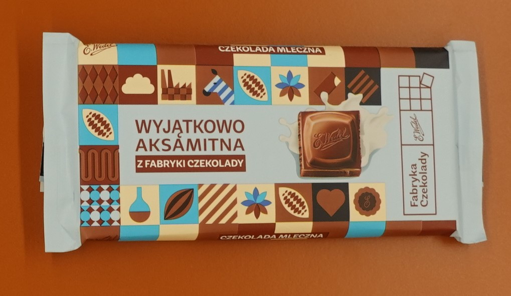 ミュージアム限定ミルクチョコレート（1枚6.9PLN）