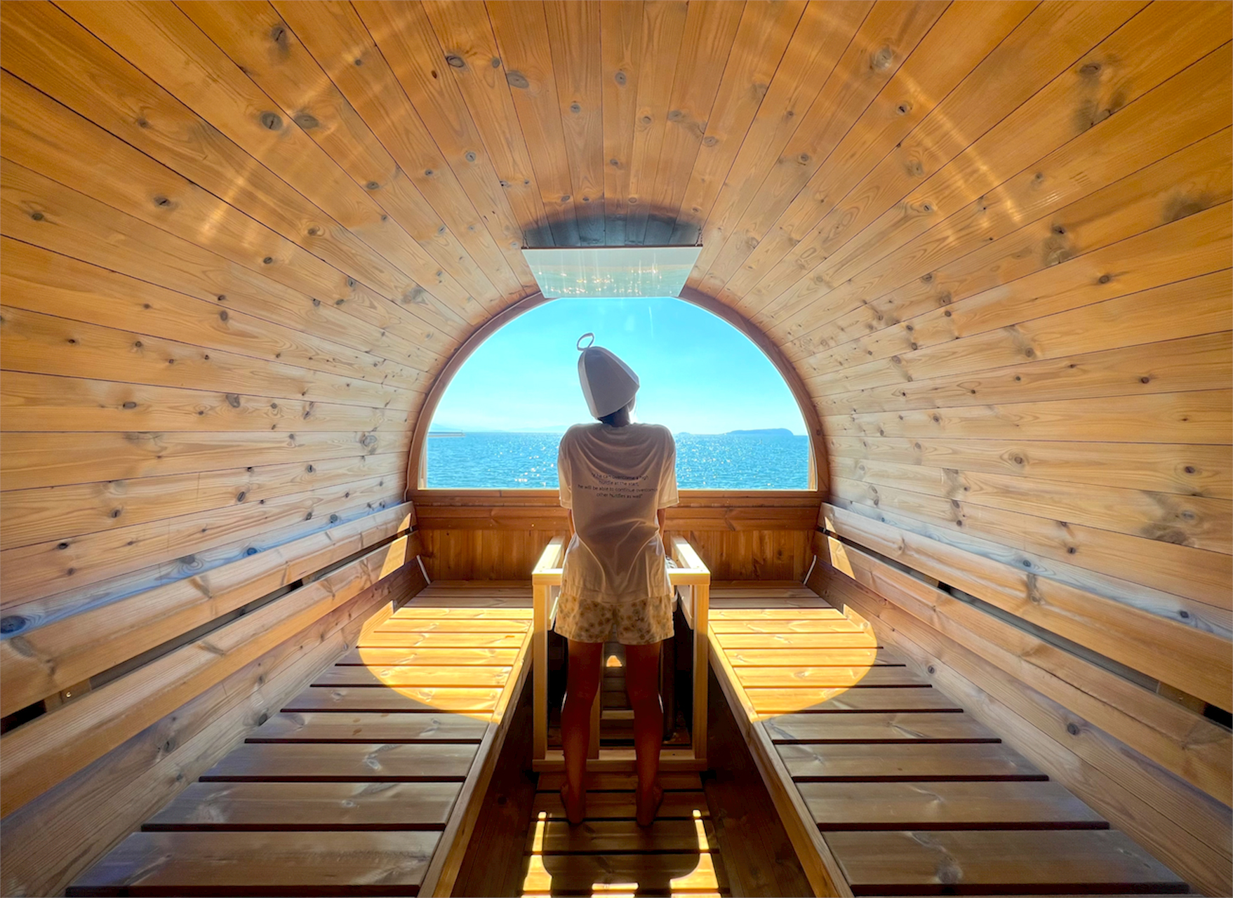 オーシャンビューの「Ibuki Sauna」