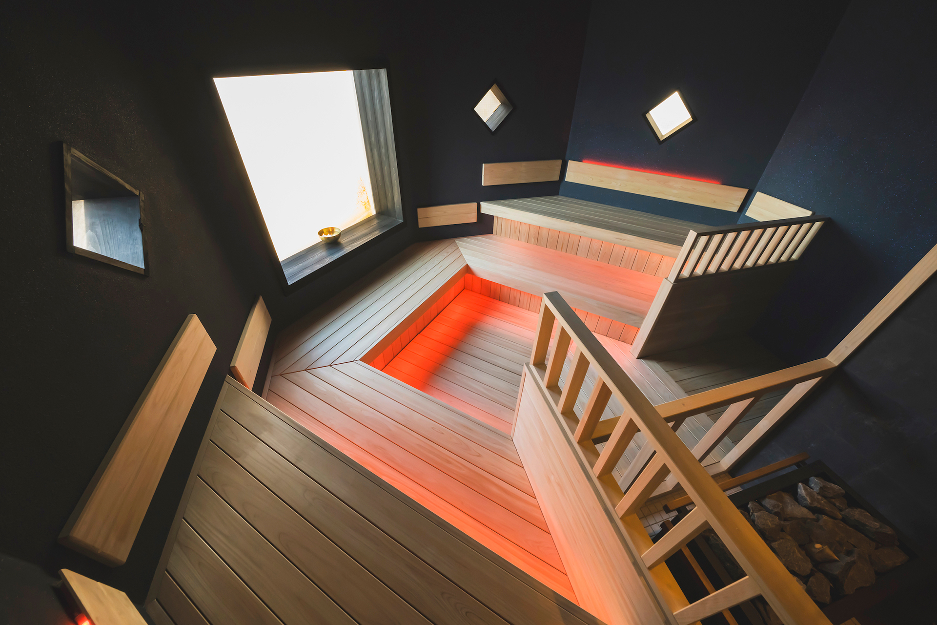 フィンランドサウナをイメージした「Tuli Sauna」