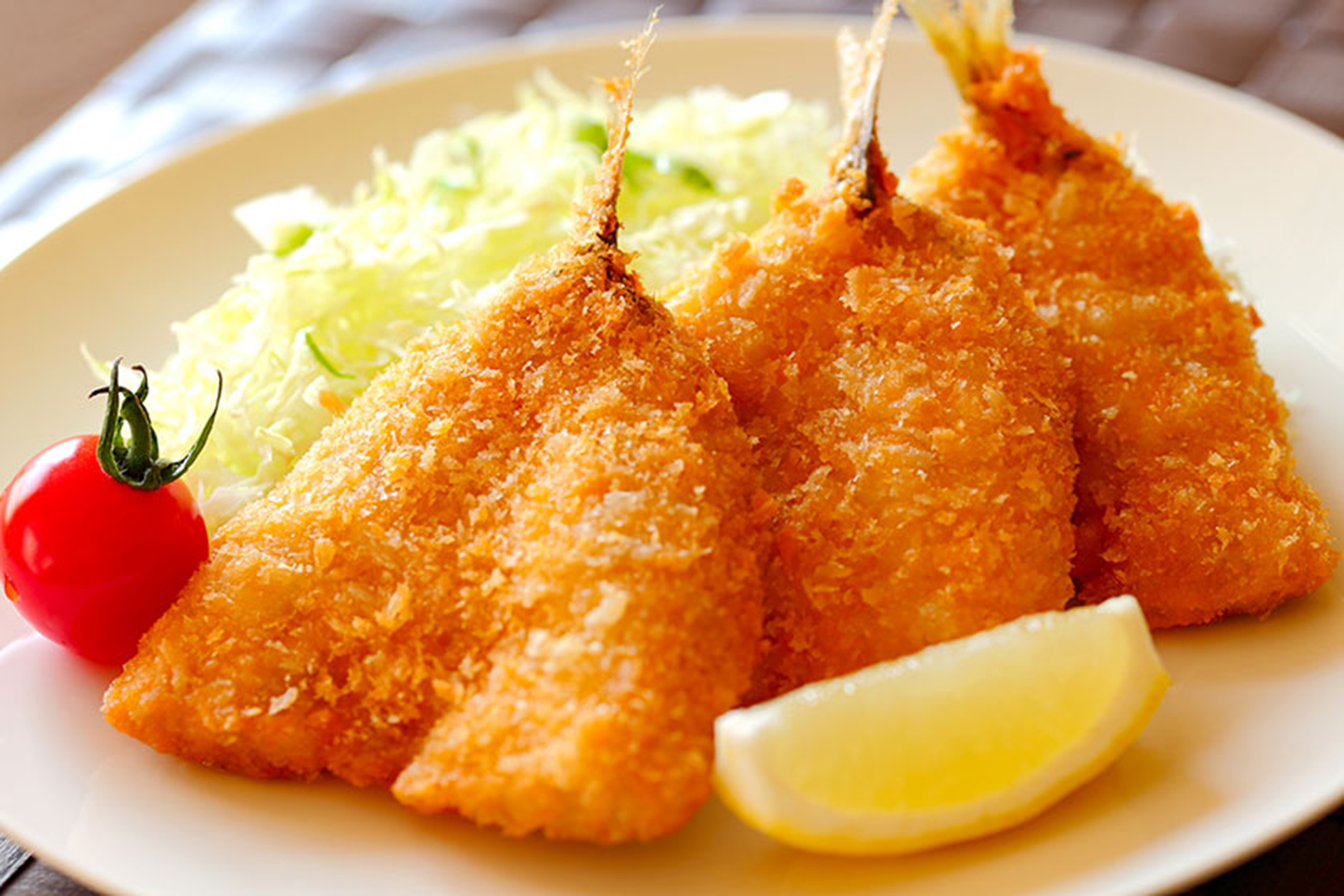 【あたみ】自家製アジフライ