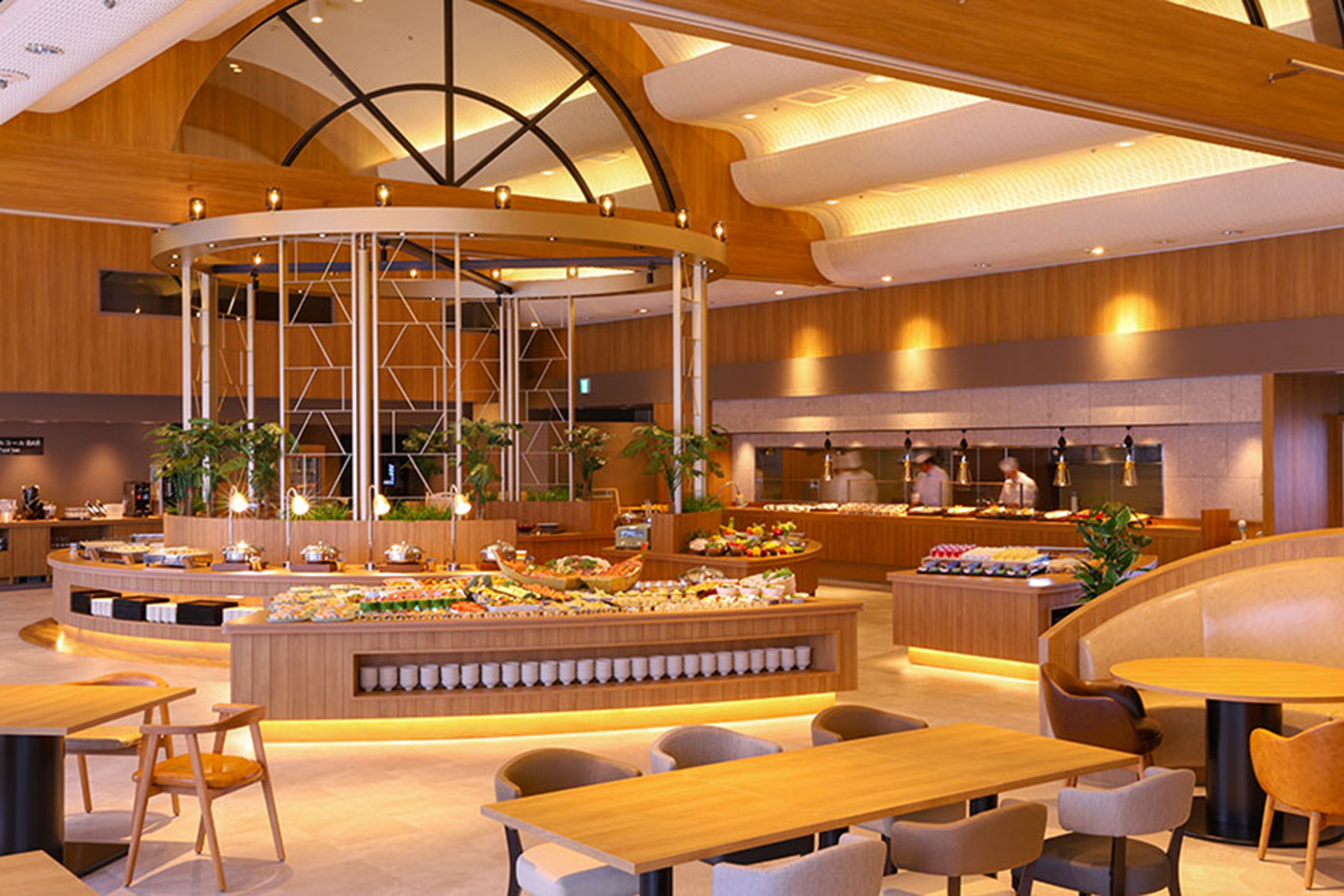 ホテル壮観のレストラン会場「TERMINA DINING」