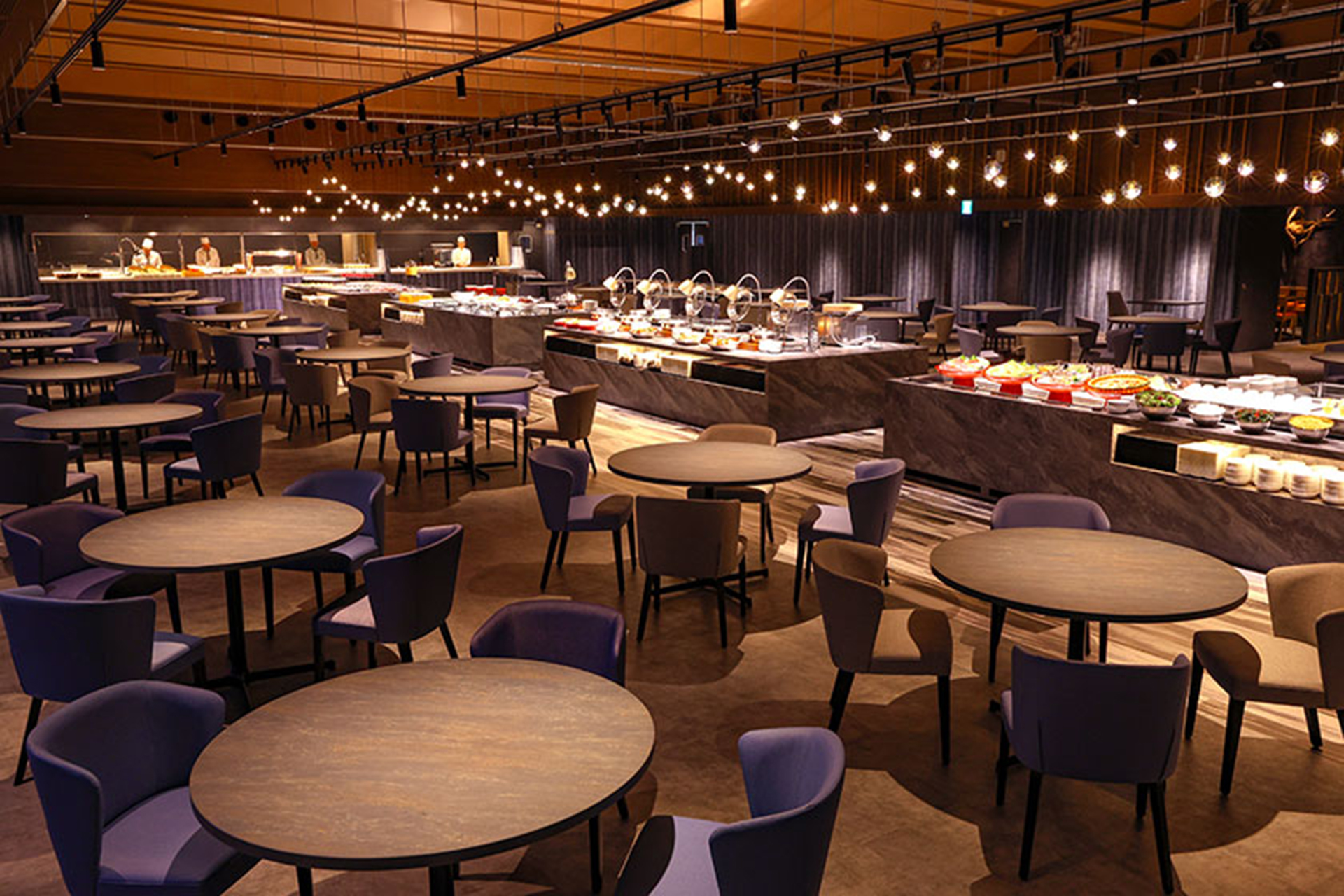 鬼怒川観光ホテルのレストラン会場「IWATO」