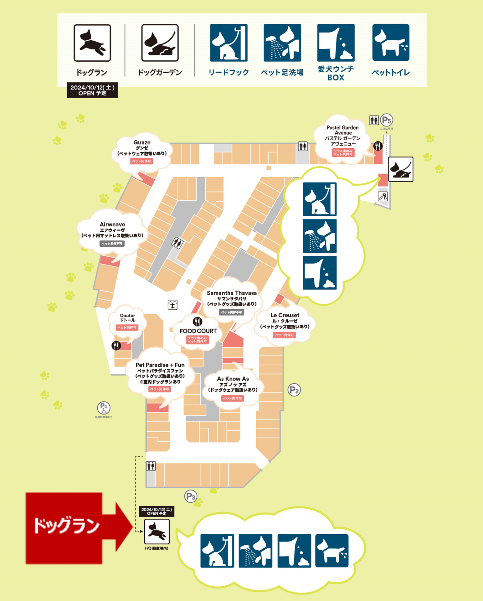 ドッグランの所在地