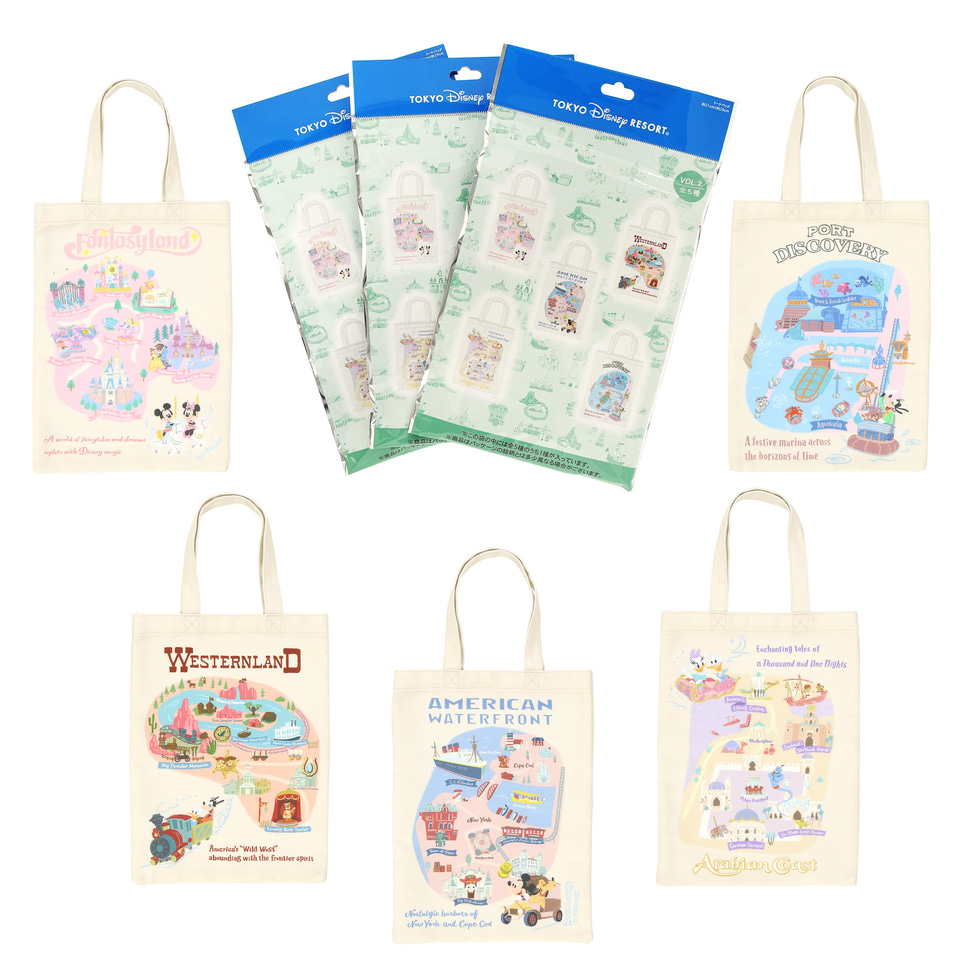 東京ディズニーリゾートをエンジョイするミッキーたちをデザイン