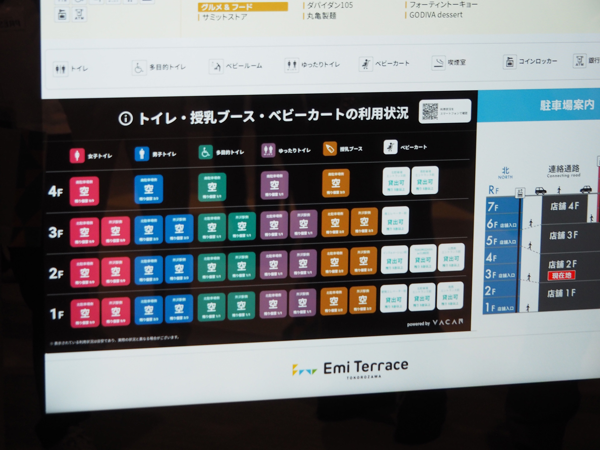 利用状況を確認できる