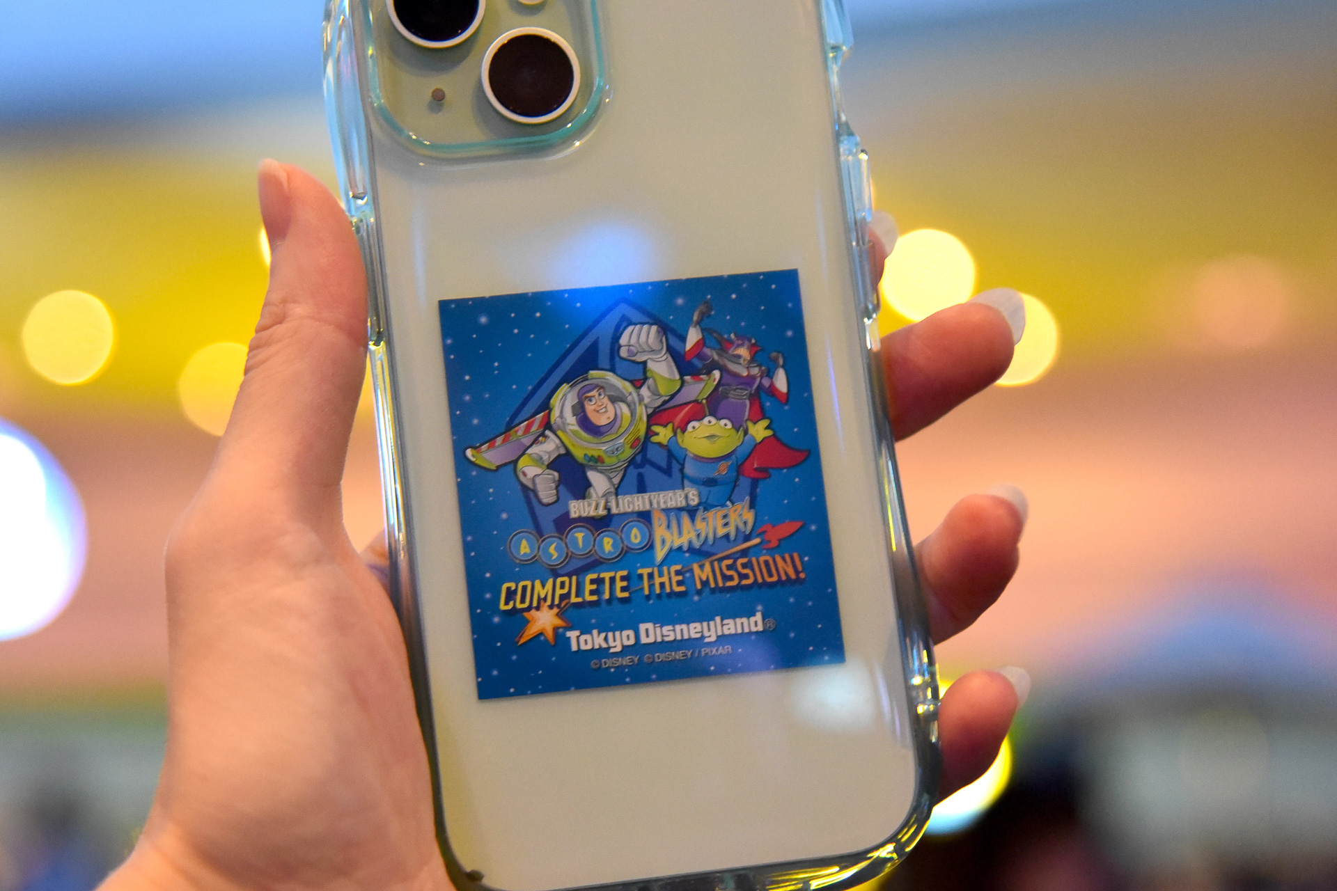 横幅がスマホサイズなので、ケースに入れてみた