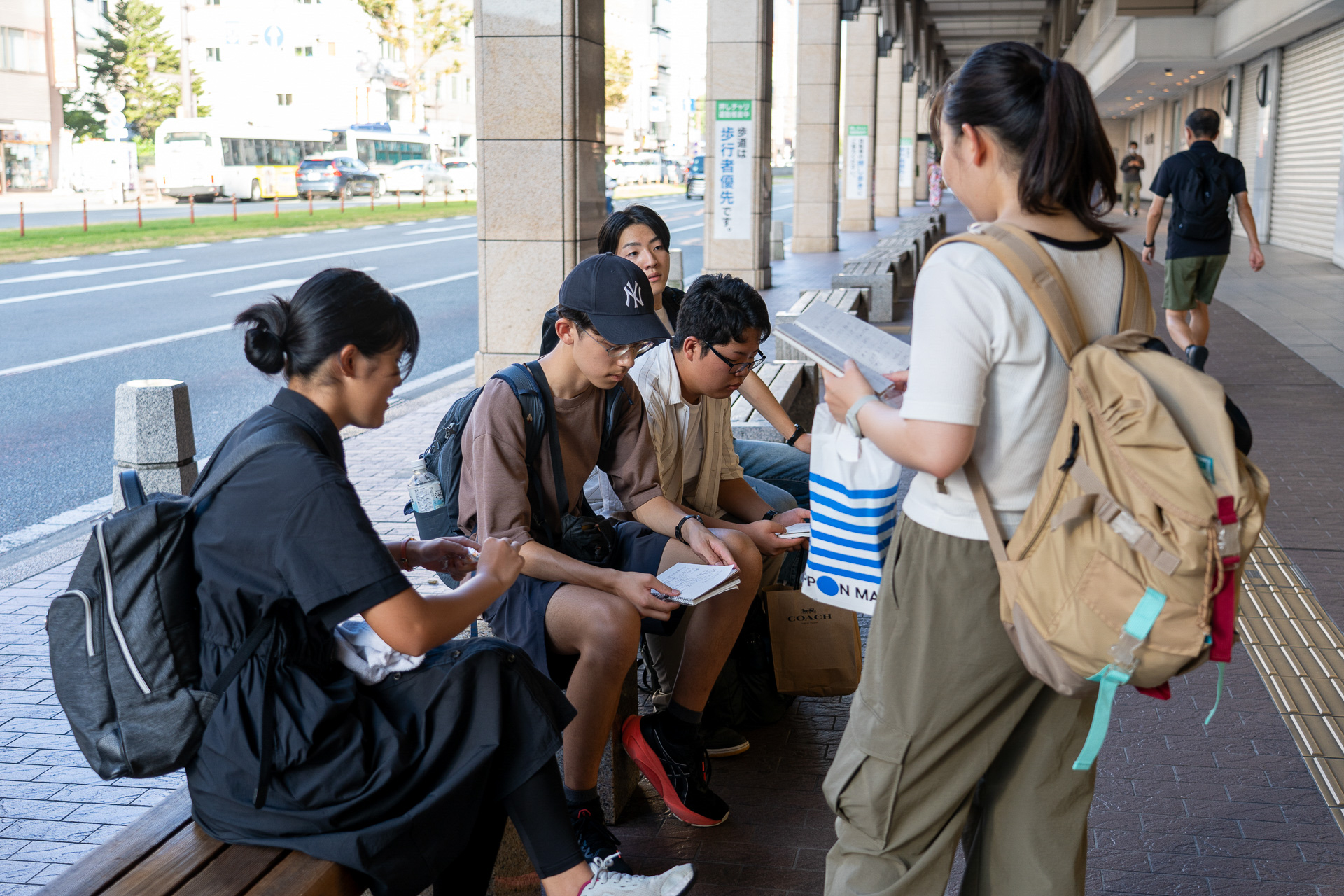 すっかり打ち解けた様子の5人