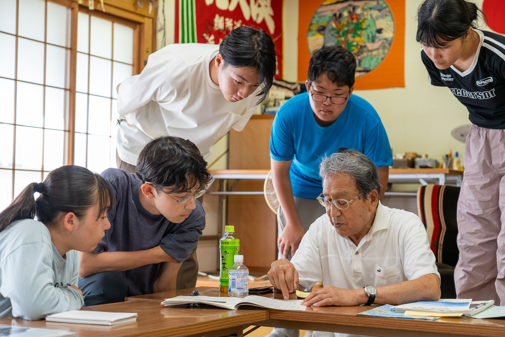 御所浦の名の由来や方言、天草五人衆、不知火海などいろいろなことを学んだ