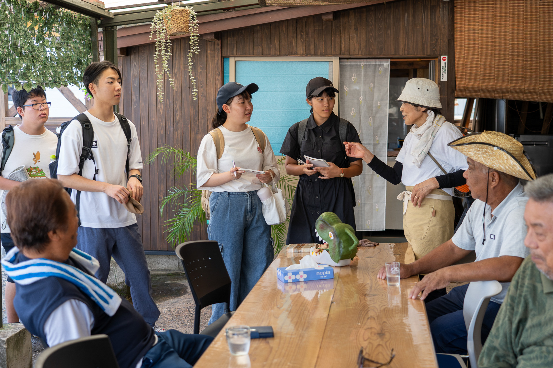 御所浦の方言についていろいろ聞く