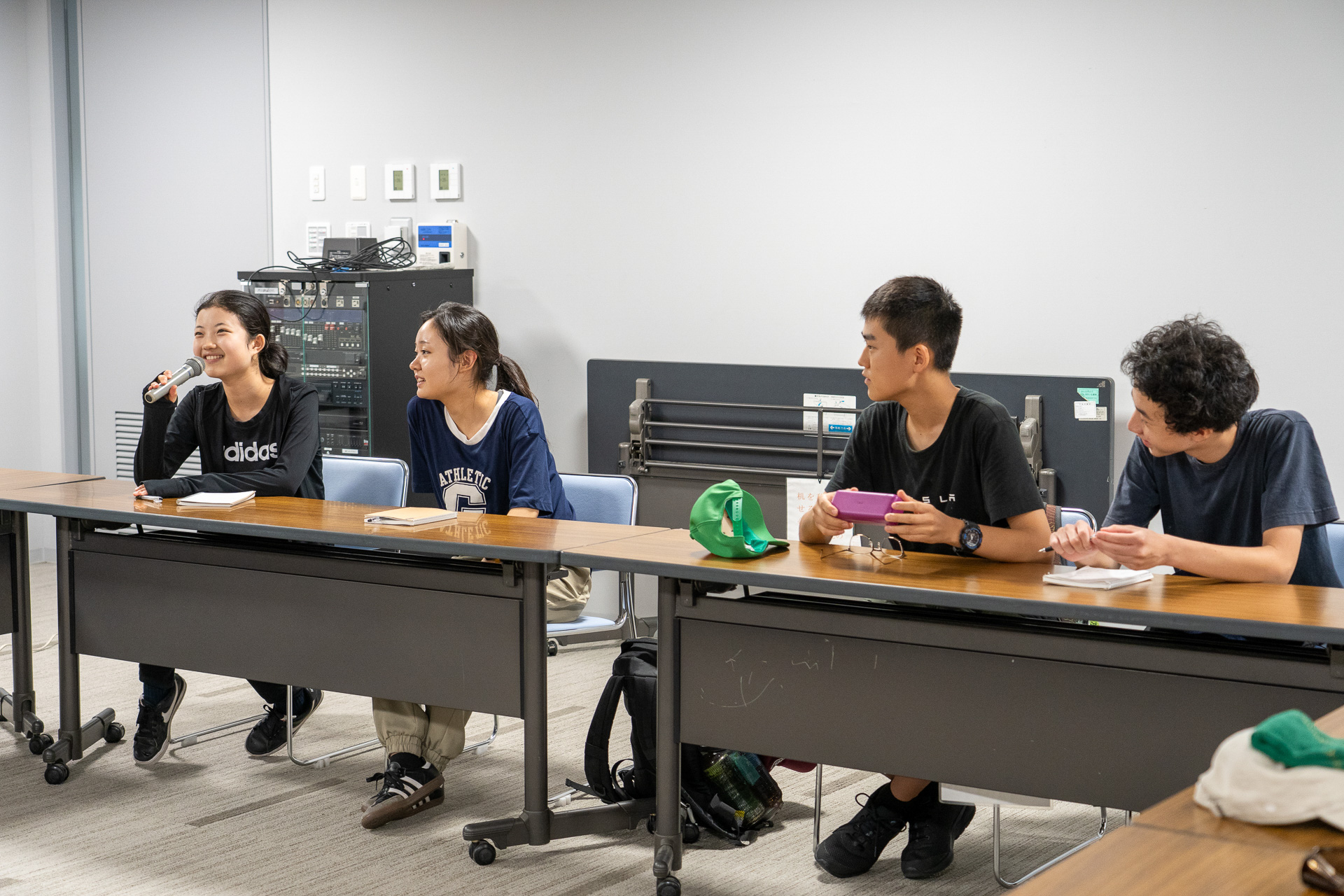 鹿児島チームの4人