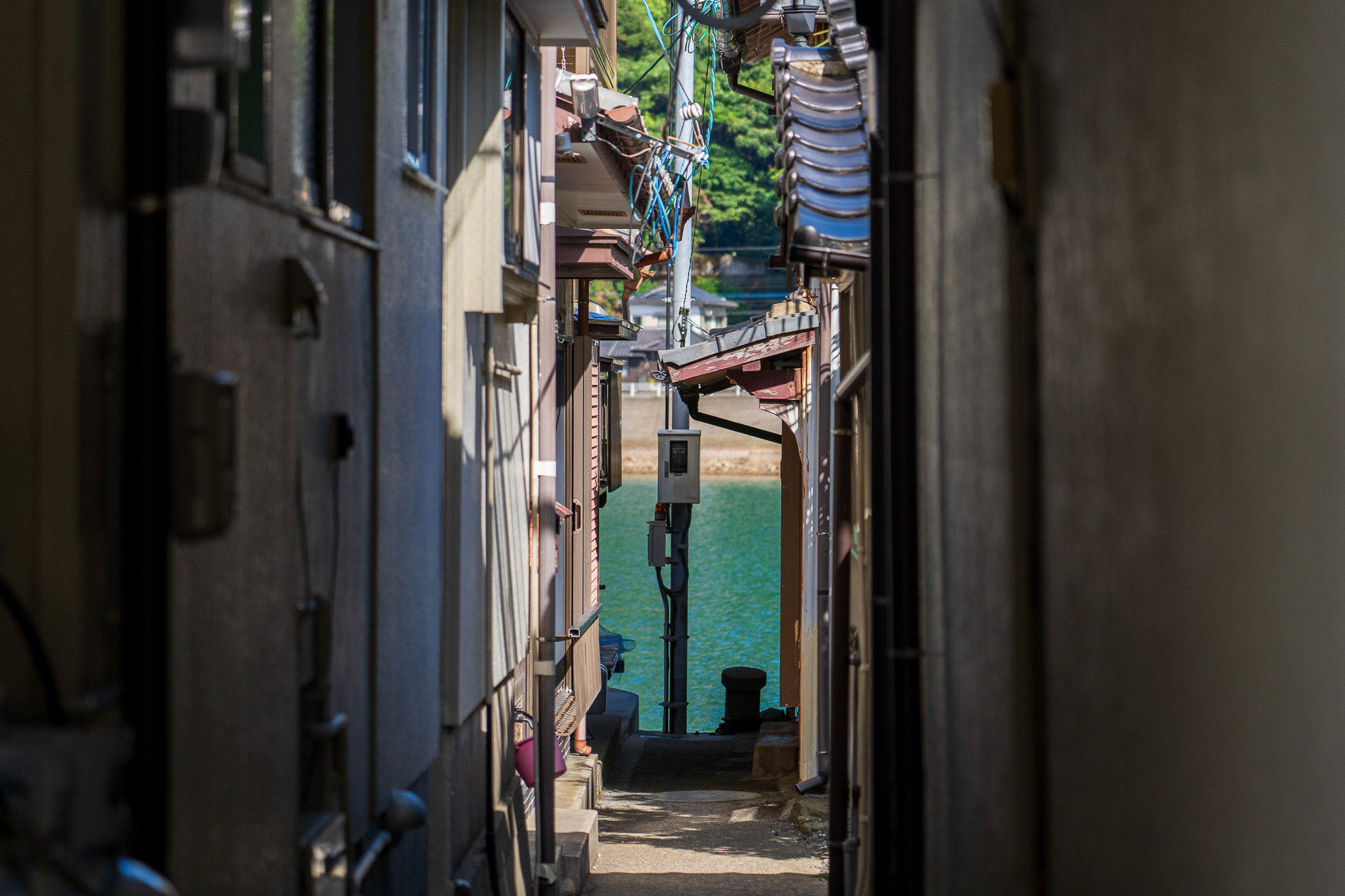 “トーヤ”と呼ばれる生活と生業のために使われている小路