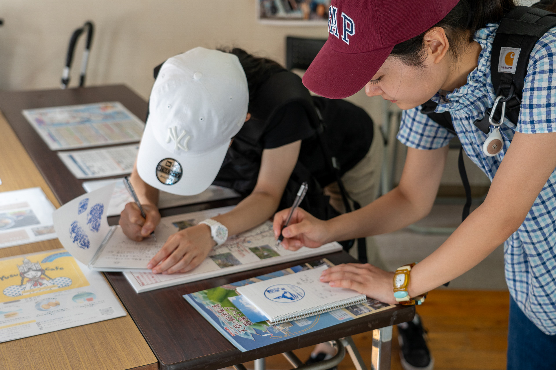 崎津の観光案内所でも情報収集