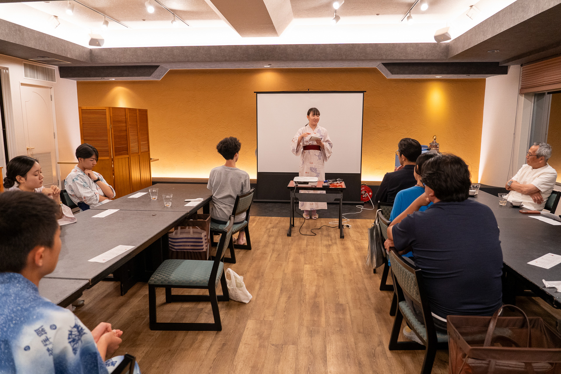 自分のまとめを発表