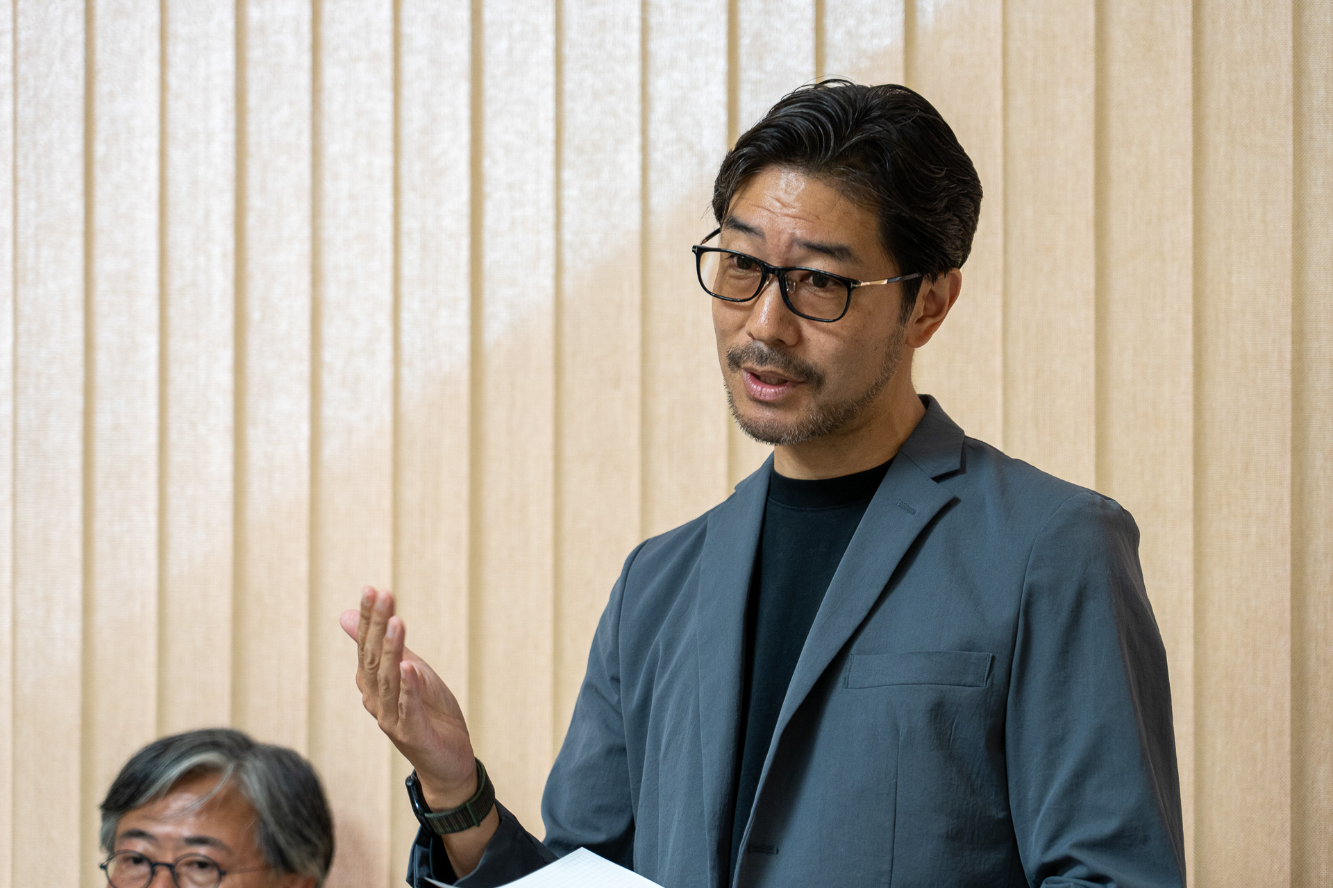 「学年と学校名を言わない初めての試みがよかった」とポルシェジャパン株式会社 広報部 部長の黒岩真治さん