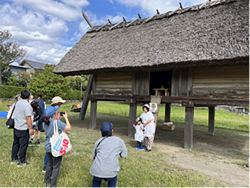 復元祭殿見学会