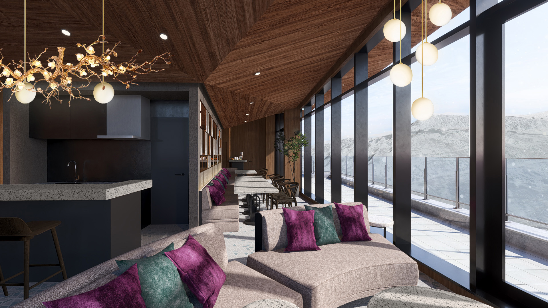 ルーフトップラウンジ