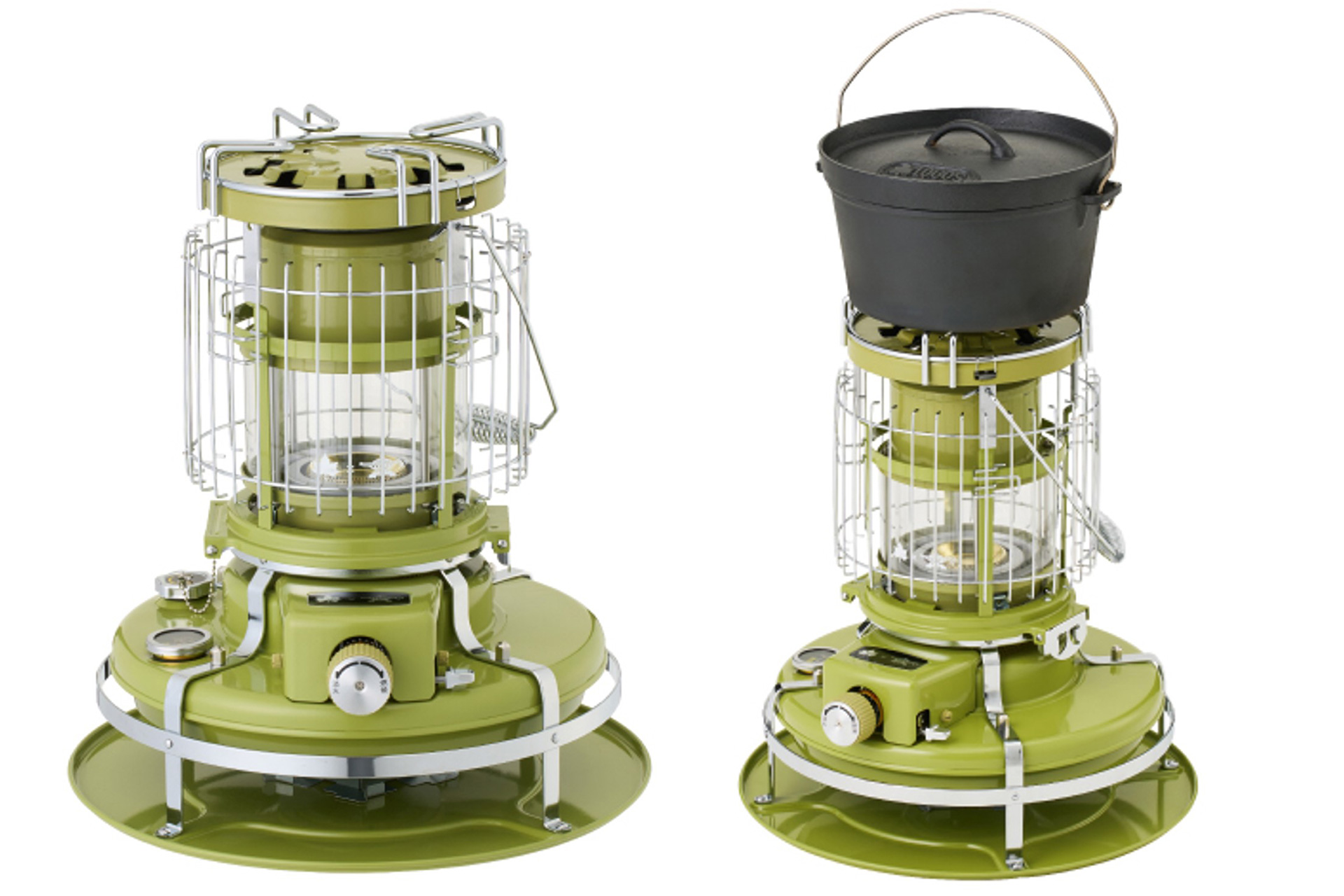 ごとくが付いているため煮炊きができる