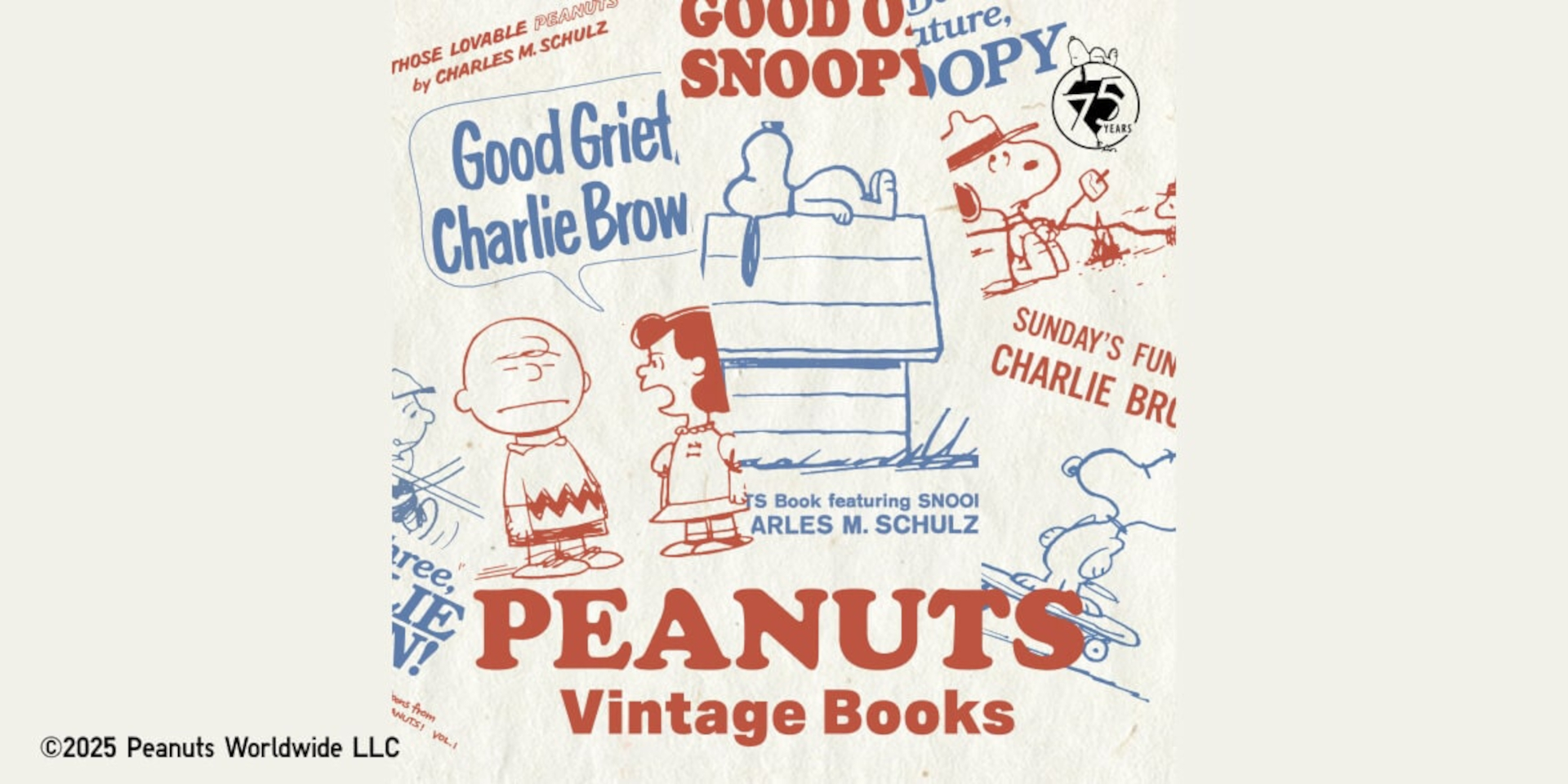 ユニクロUTから、スヌーピー新作スウェット発売。50～80年代のヴィンテージ本がモチーフ