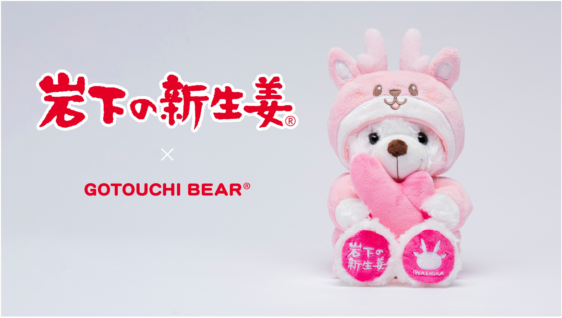 栃木県の「ご当地ベア岩下の新生姜イワシカちゃん」登場