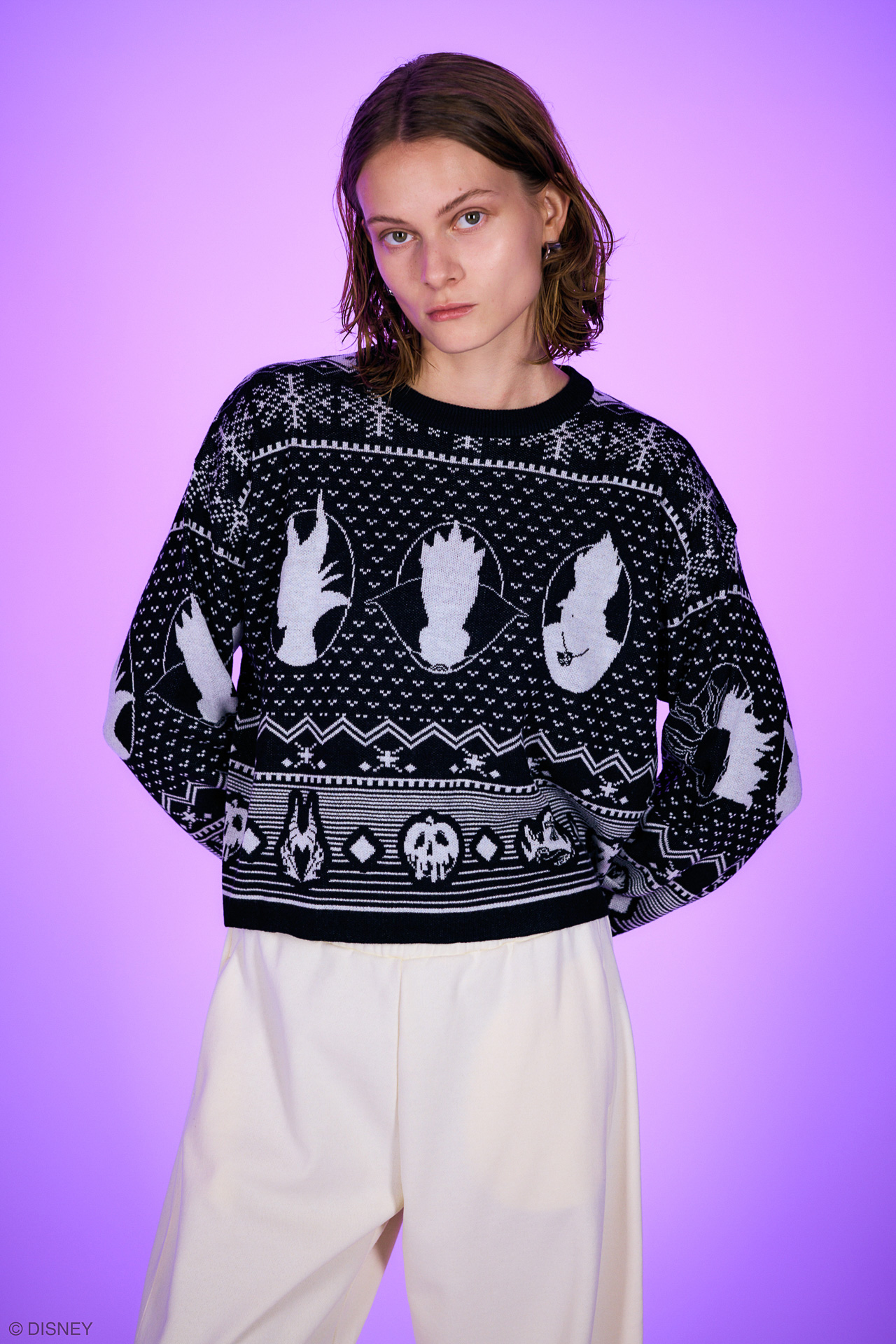 「CROPPED ニット」（1万1990円）