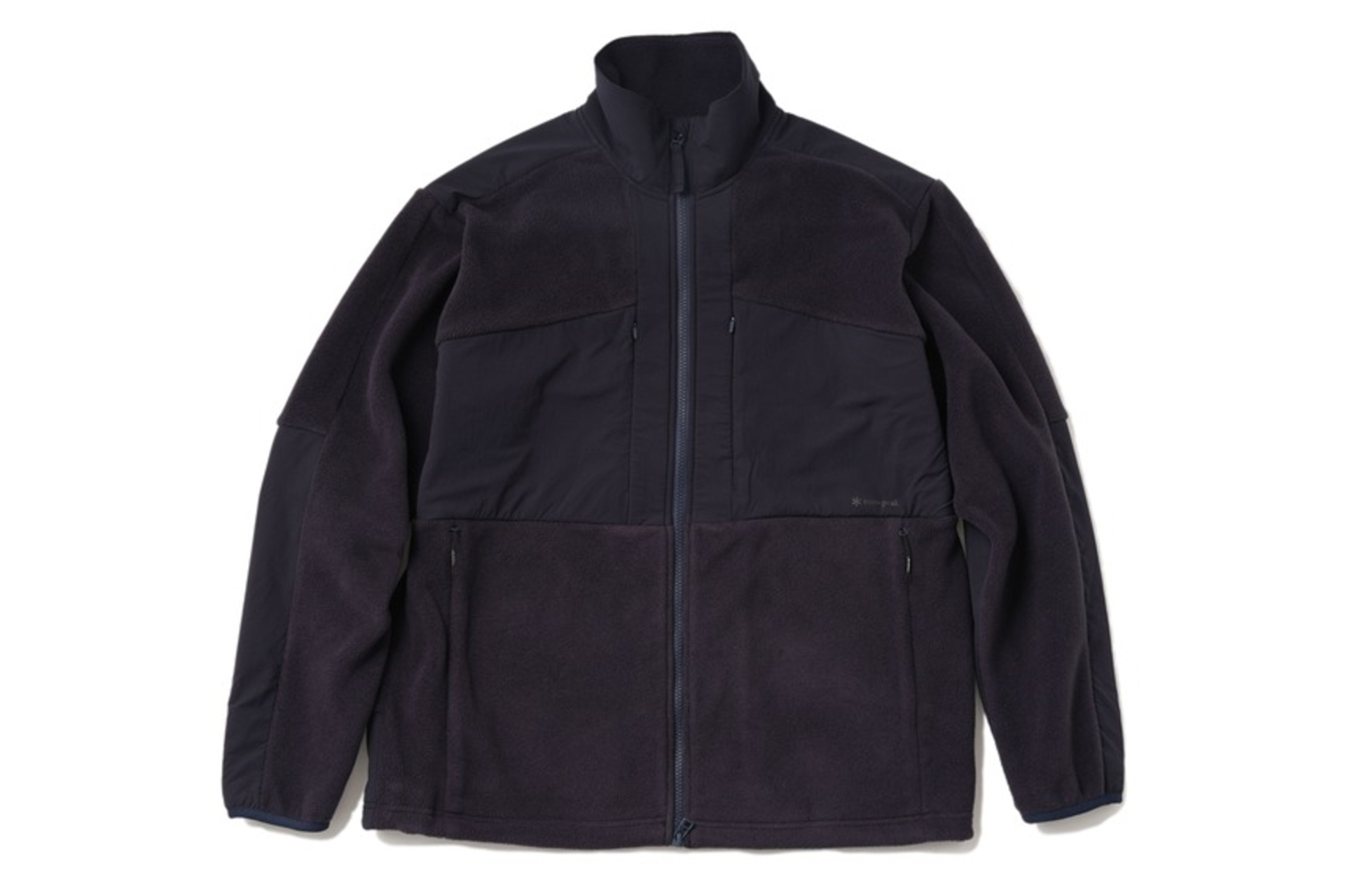 Double Face Fleece Jacket Navy