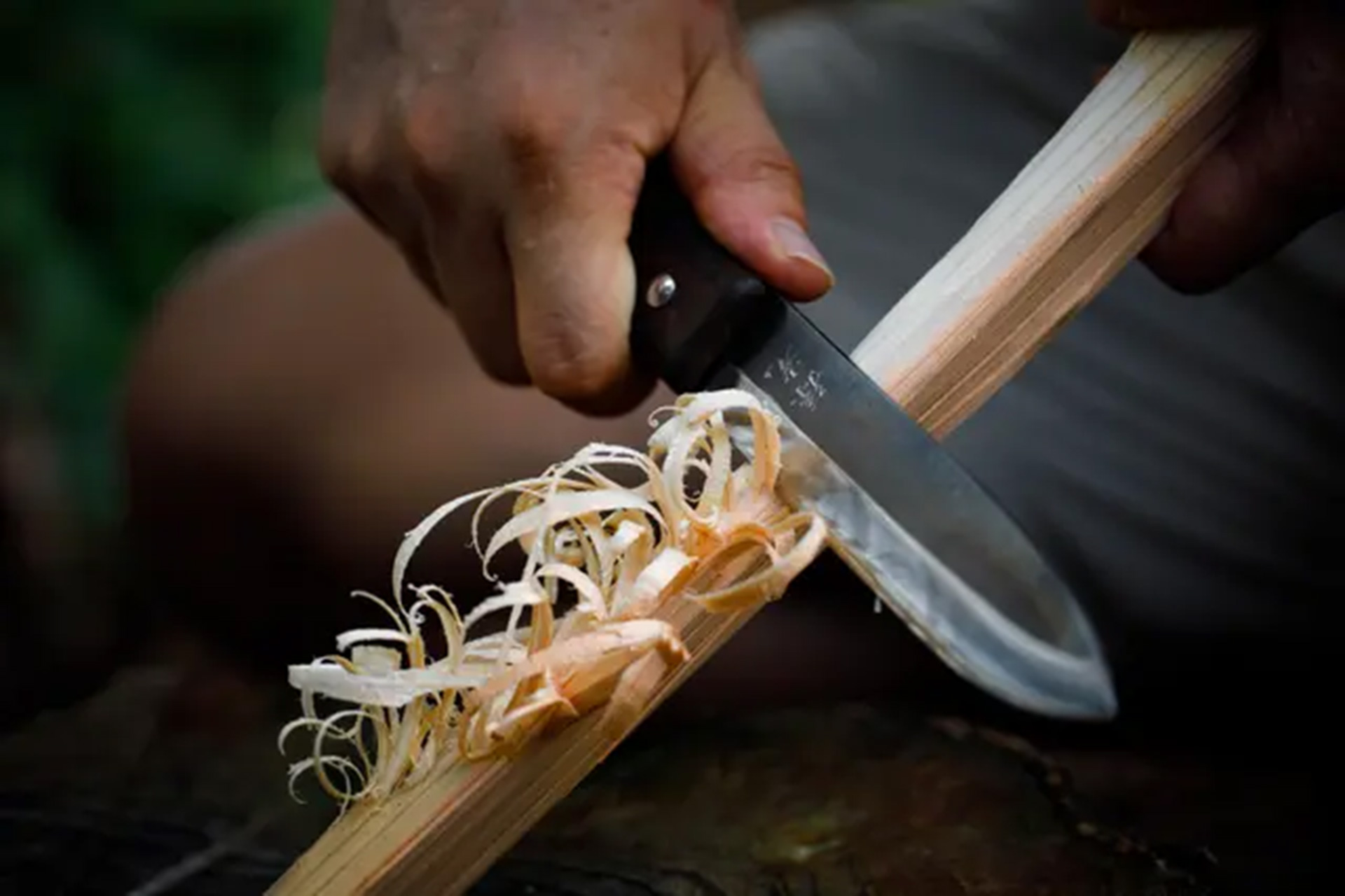 フェザースティックを作れる