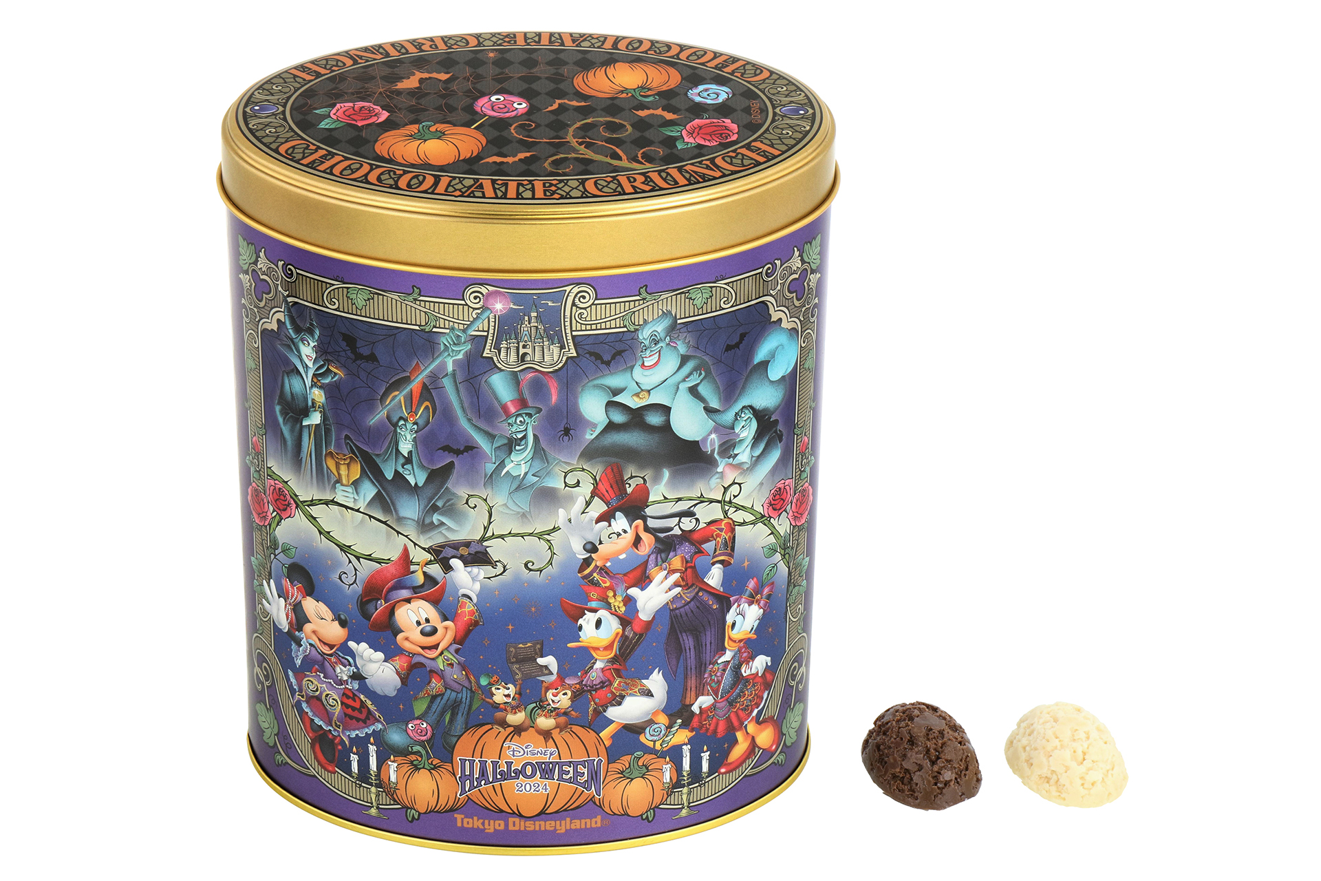 ミルクとホワイトのチョコレートクランチが32個入った「チョコレートクランチ」（2000円）