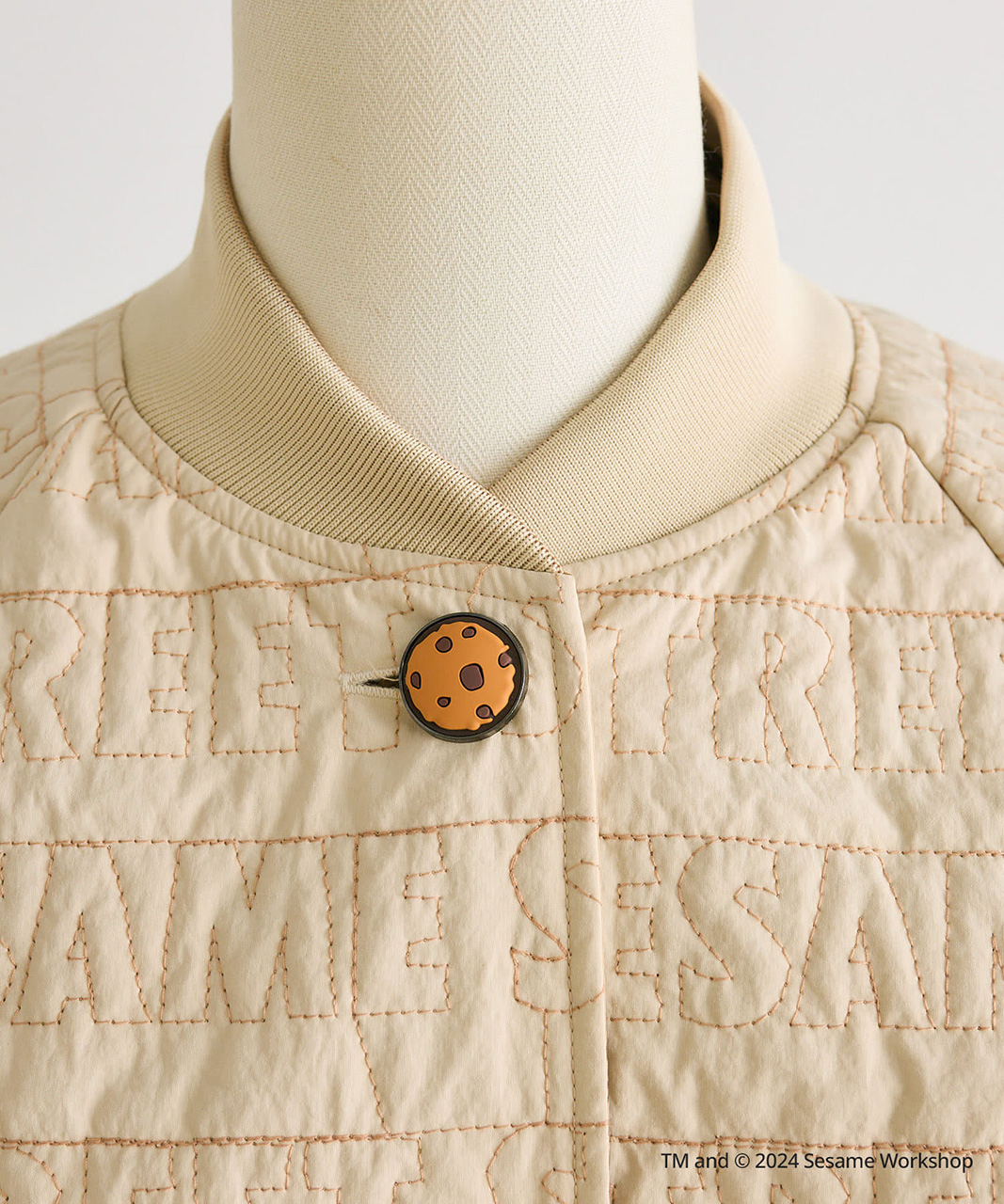 クッキーのデザインのボタン