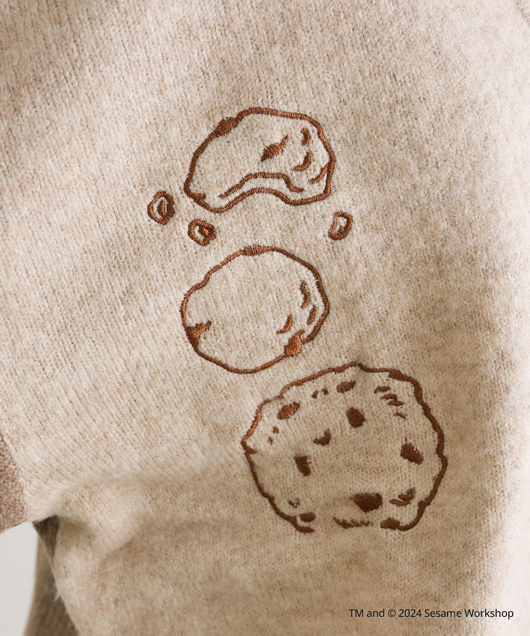 クッキーの刺しゅう